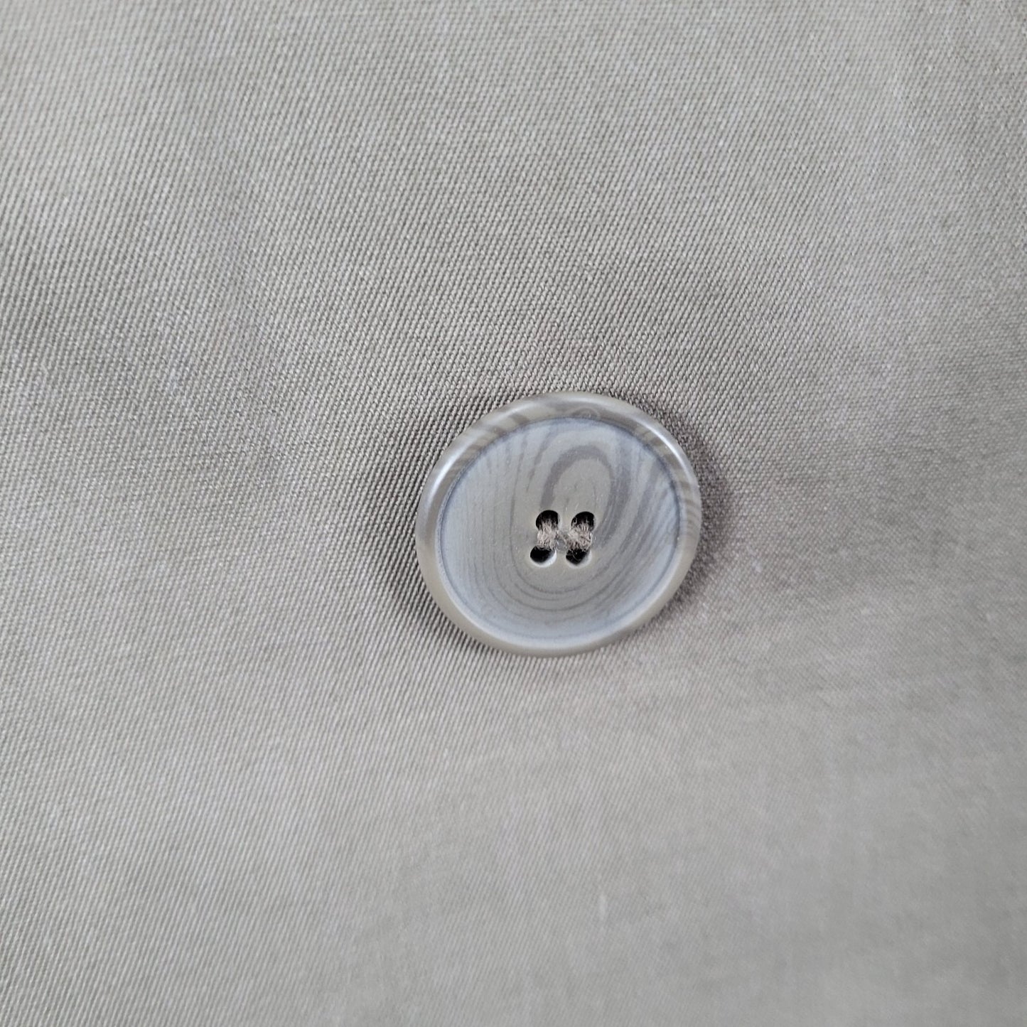 Saxton Hall Brown Thermo Lite Lined Belted Double Breasted Trench Coat Size 10