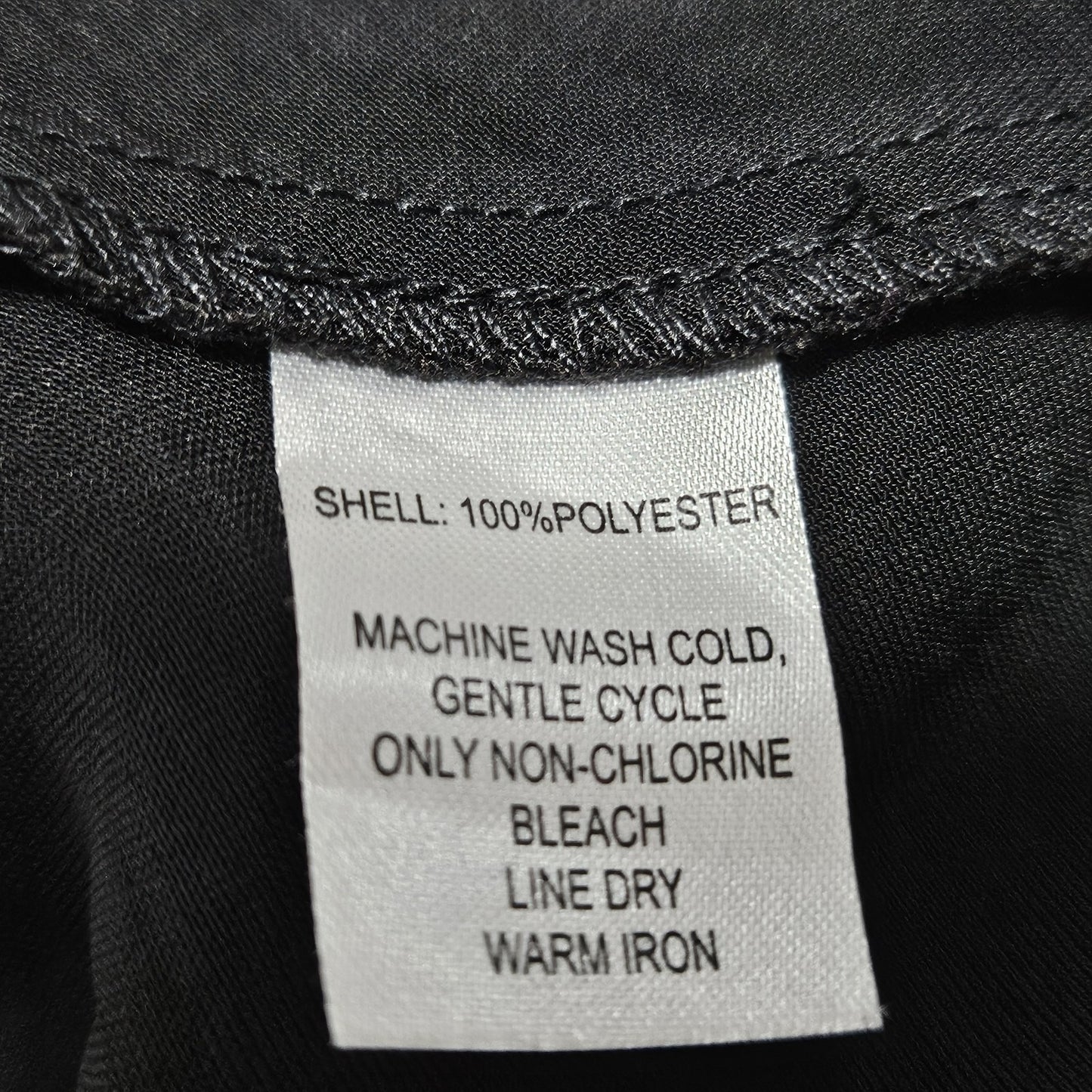 House Of Harlow 1960 Black Satin Tie Back Sleeveless Unlined Maxi Dress Large L