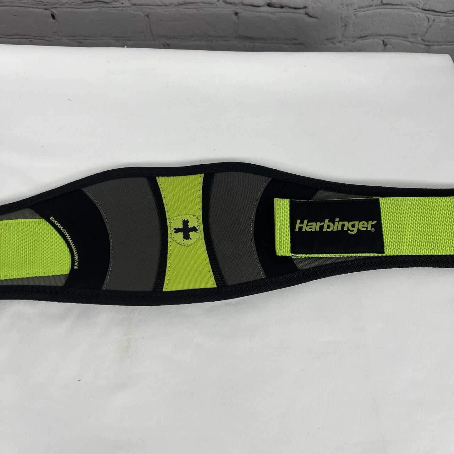 Harbinger Green Black Womens Foam Padded Core Support Belt Lifting S