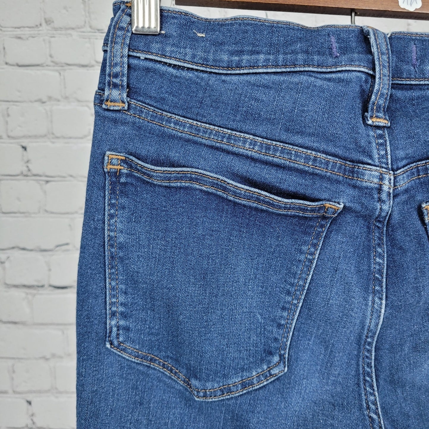 Madewell Blue 10" High Rise Medium Wash Skinny Stretch Jeans 25 (25x27)