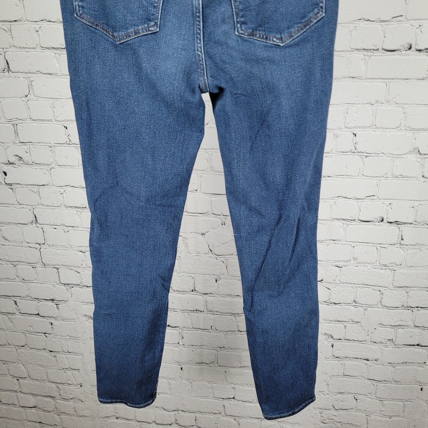 Madewell Blue 10" High Rise Medium Wash Skinny Stretch Jeans 25 (25x27)