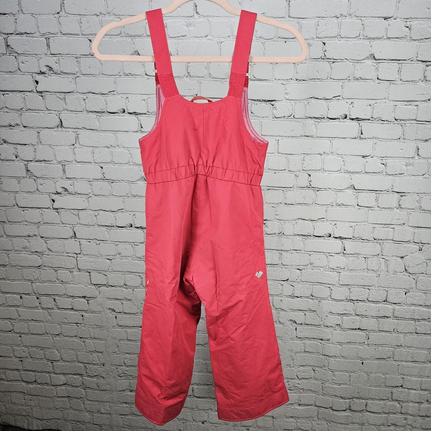 Obermeyer Pink I Grow Insulated Adjustable Straps Winter Snow Bibs Pants Kids 5