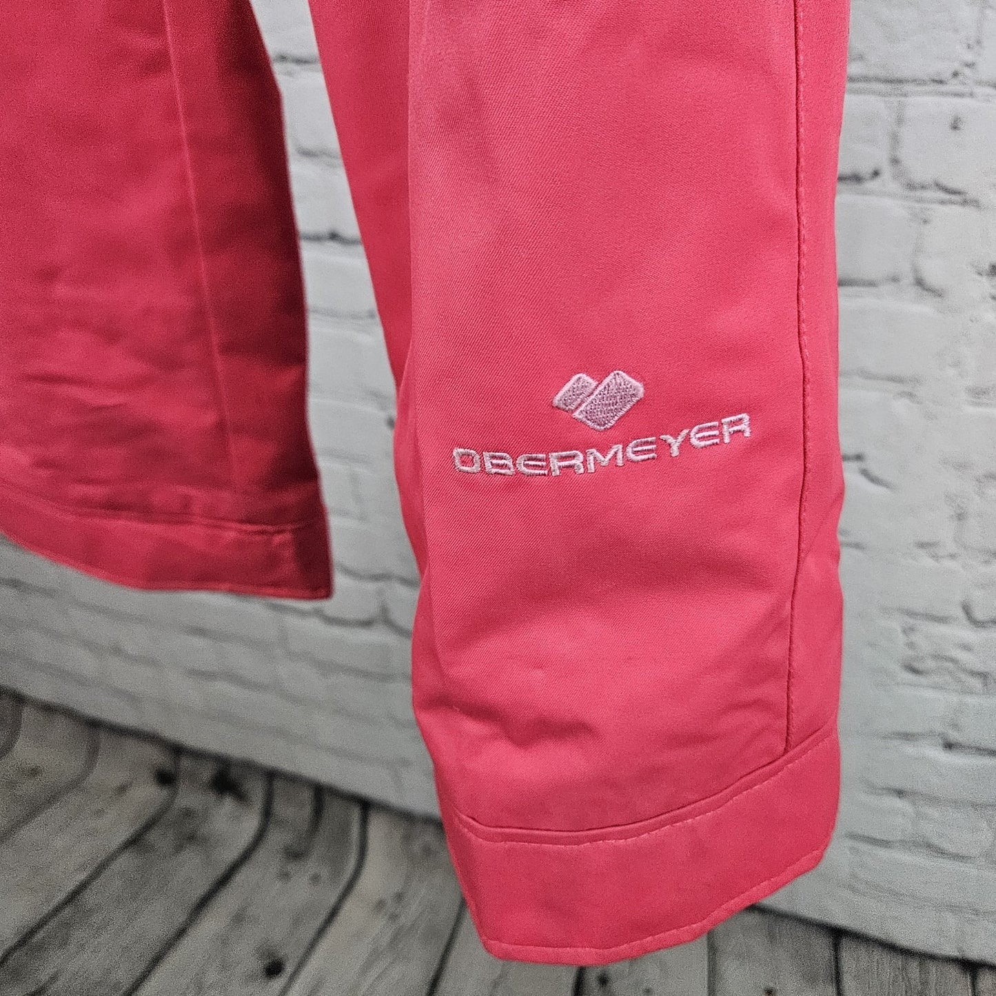 Obermeyer Pink I Grow Insulated Adjustable Straps Winter Snow Bibs Pants Kids 5