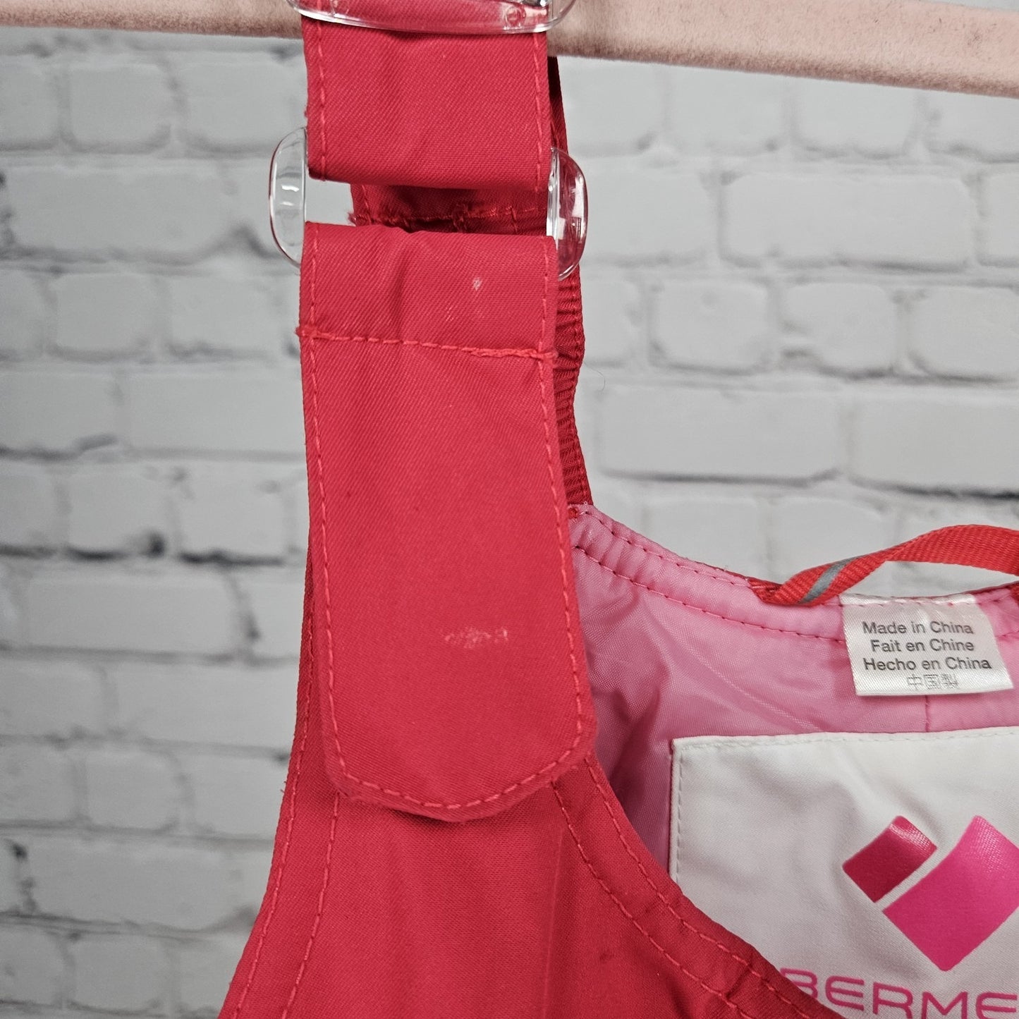 Obermeyer Pink I Grow Insulated Adjustable Straps Winter Snow Bibs Pants Kids 5