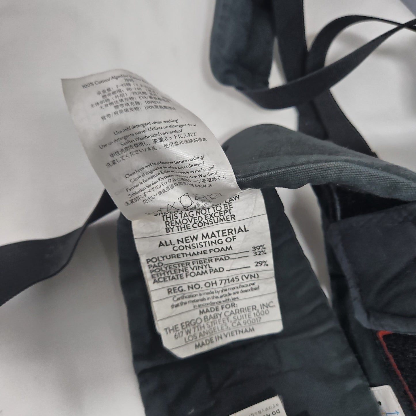 Ergobaby Omni 360 Pure Black All Position Ergonomic Baby Carrier