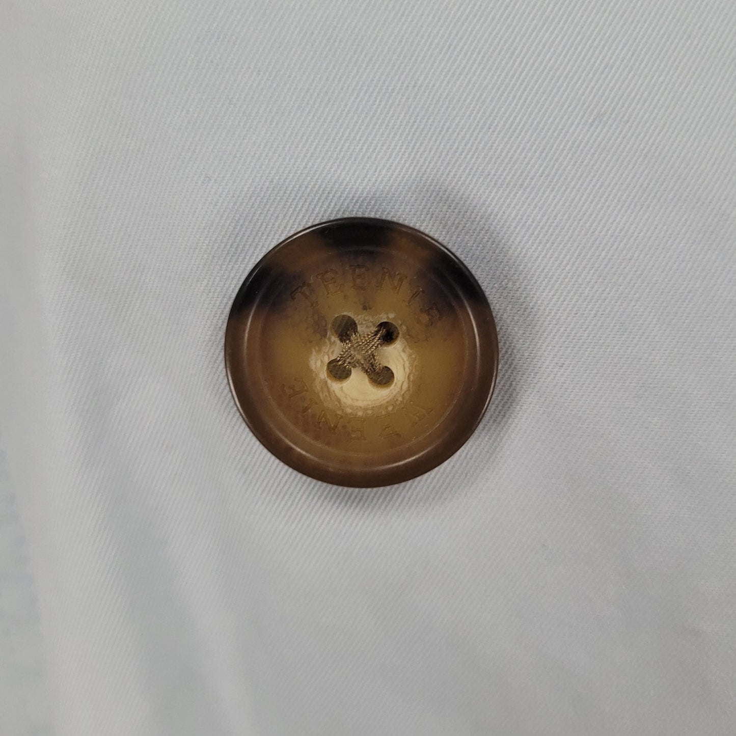 Teenie Weenie Blue Double Breasted Pearl Buttons Belted Pea Coat 165/88A US M