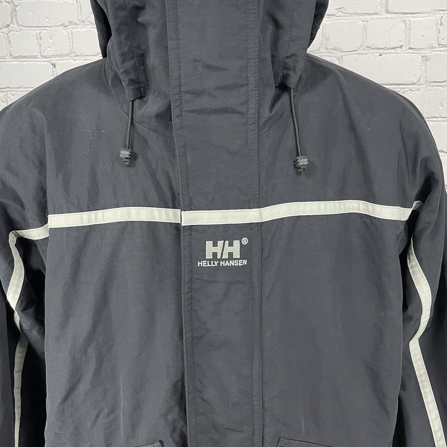 Helly Hansen Black Helly Tech Zipped Waterproof Breathable Hooded Jacket XXS