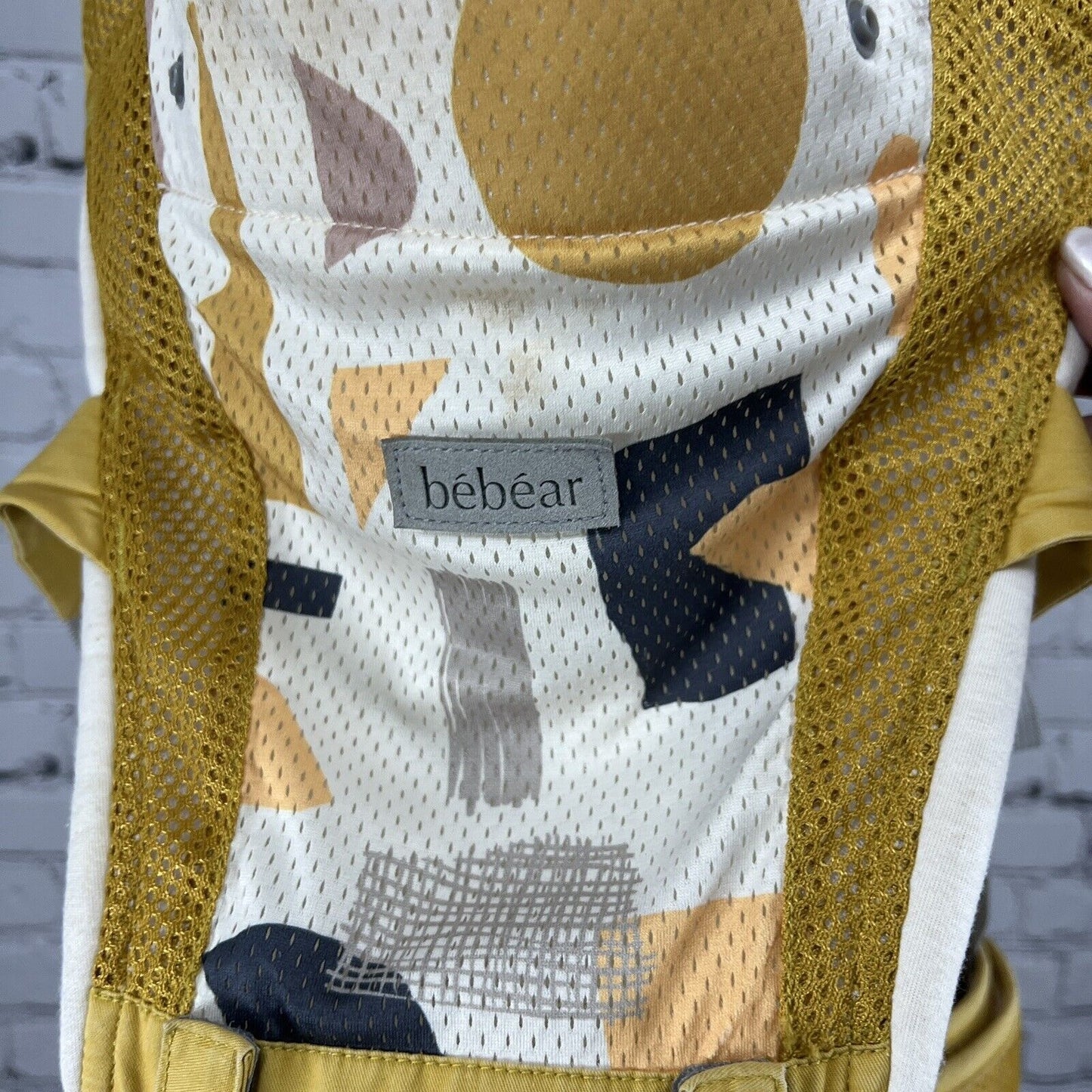 Bebear Baby Multifunction Hip Seat Carrier Backpack 0-36 Months Mustard Yellow