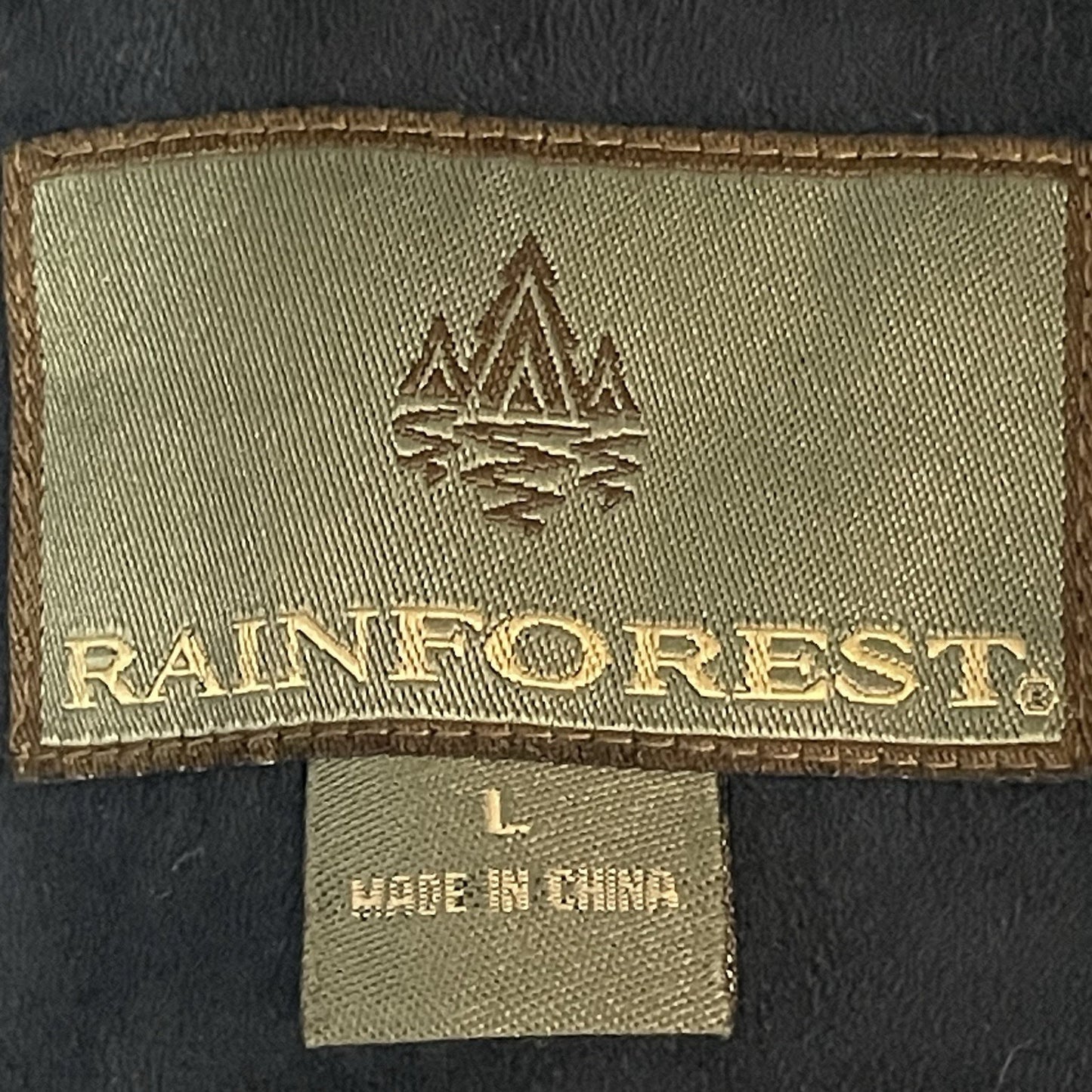 Rainforest Black Soft Suede Like Wool Body Warmer Zipped Jacket Leather Trim L