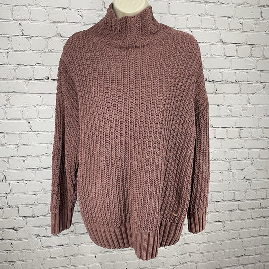 PINK Victoria’s Secret Chunky Knit Oversized Drop Shoulder Sweater Size Small S