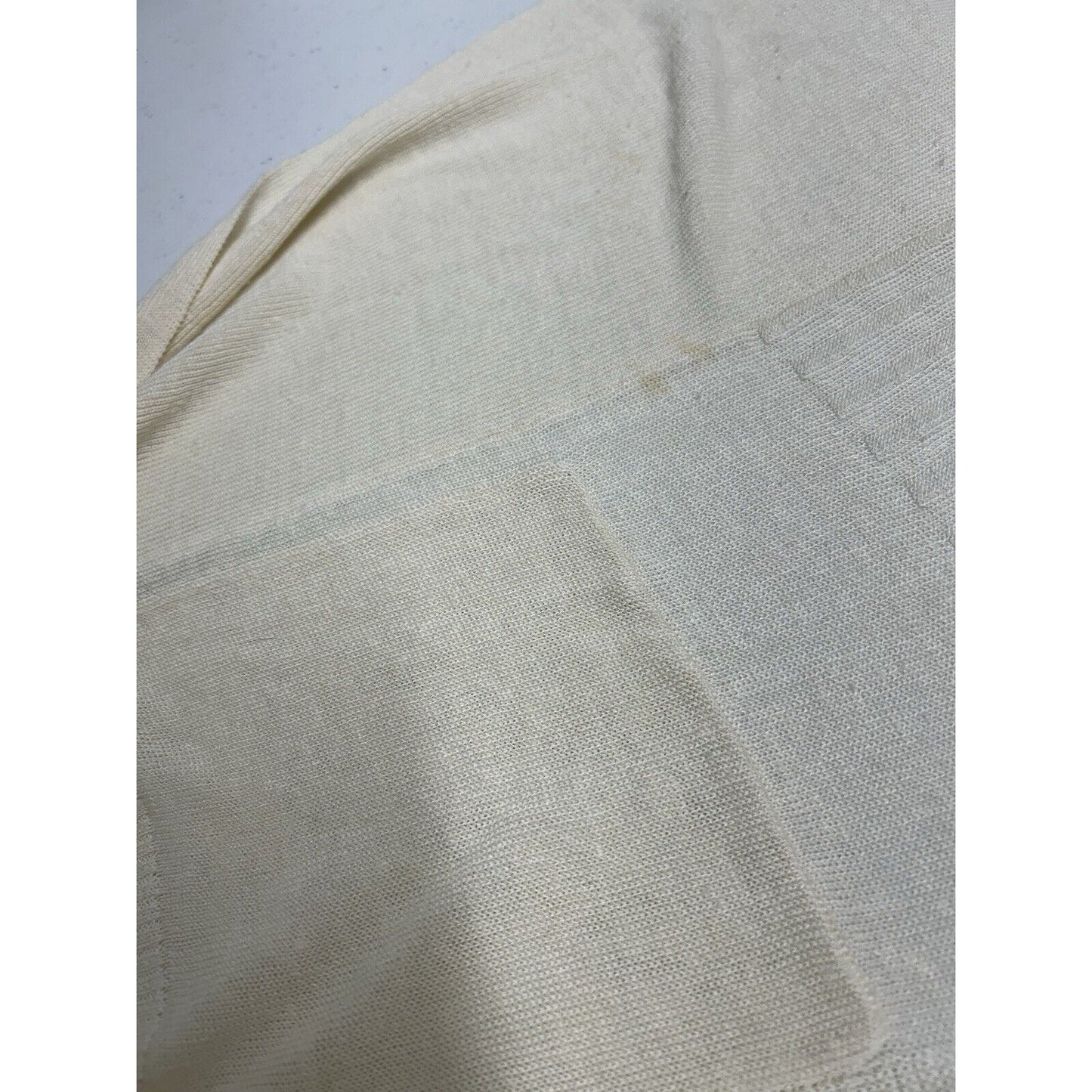 J. Crew Ivory Lightweight Drapey Linen Blend Knit Sweater Cardigan Women’s S