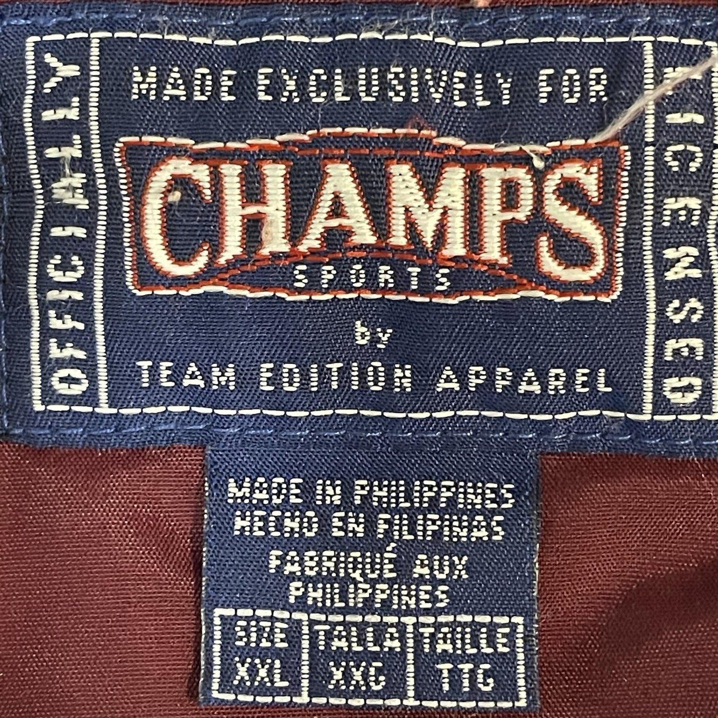 Champs Maroon Texas A&M Aggies Insulated Puffer Hooded Full Zipped Jacket XXL