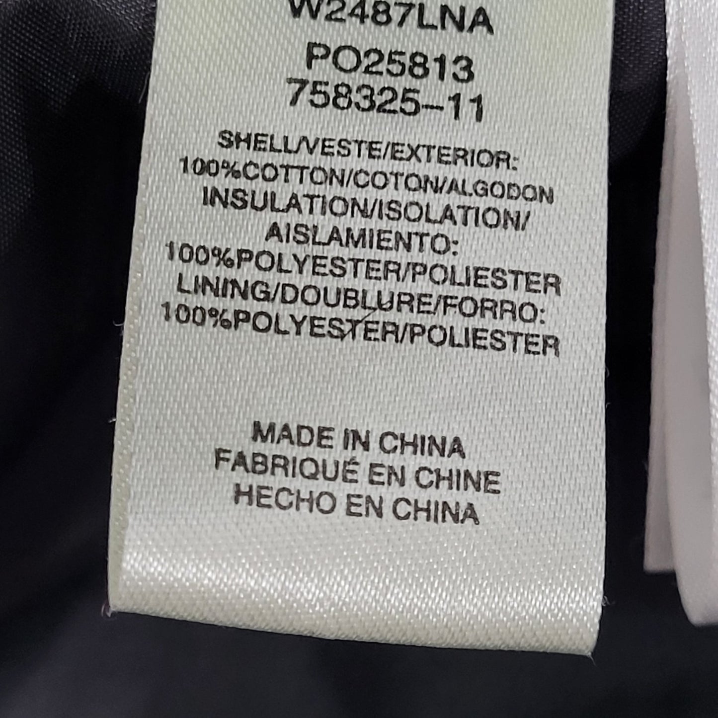 Walls Workwear Navy 100% Cotton Insulated Corduroy Collar Coveralls Size XLT