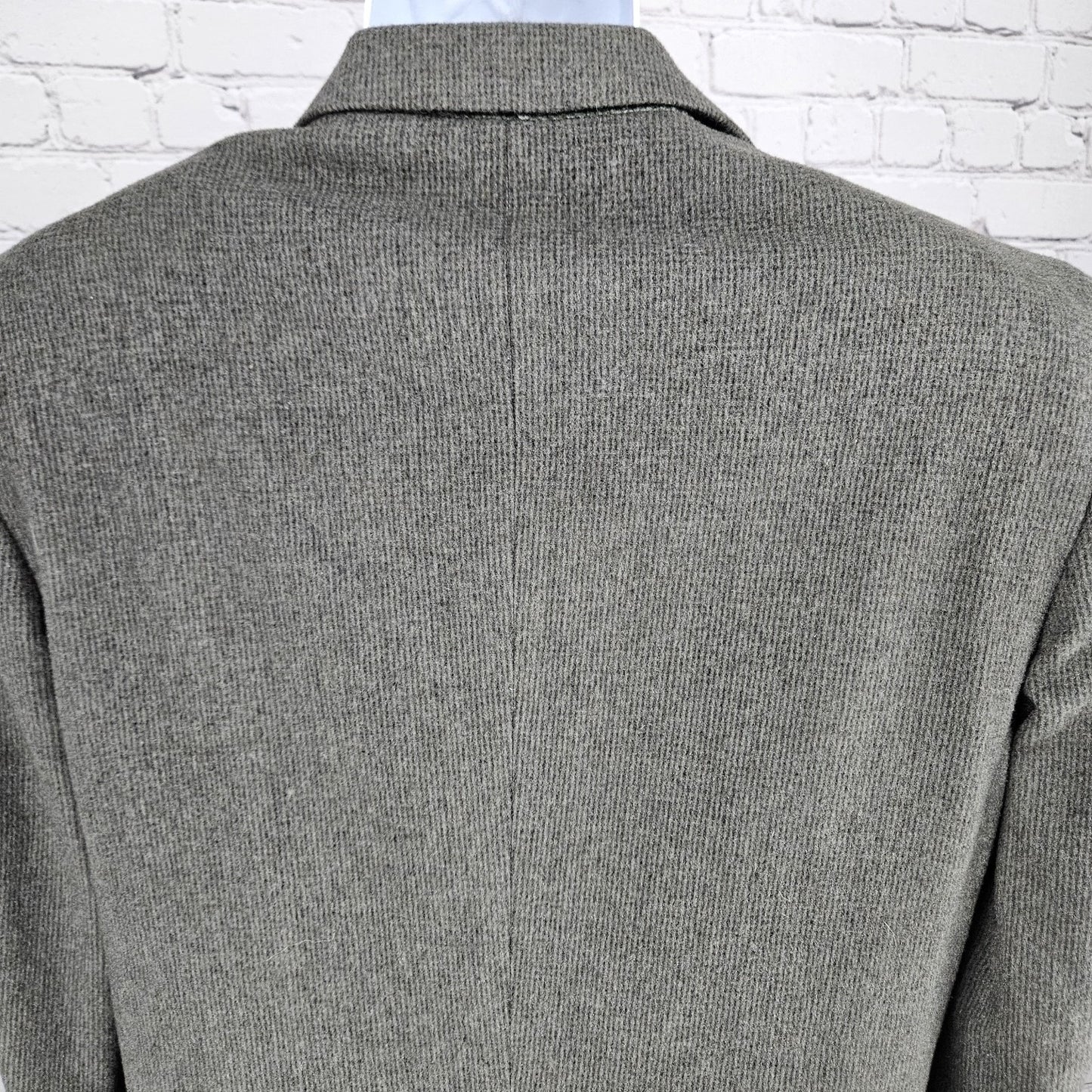 Roberto Vasalli Grey Camelhair Wool Blend 2 Button Notch Blazer Sport Coat 38R