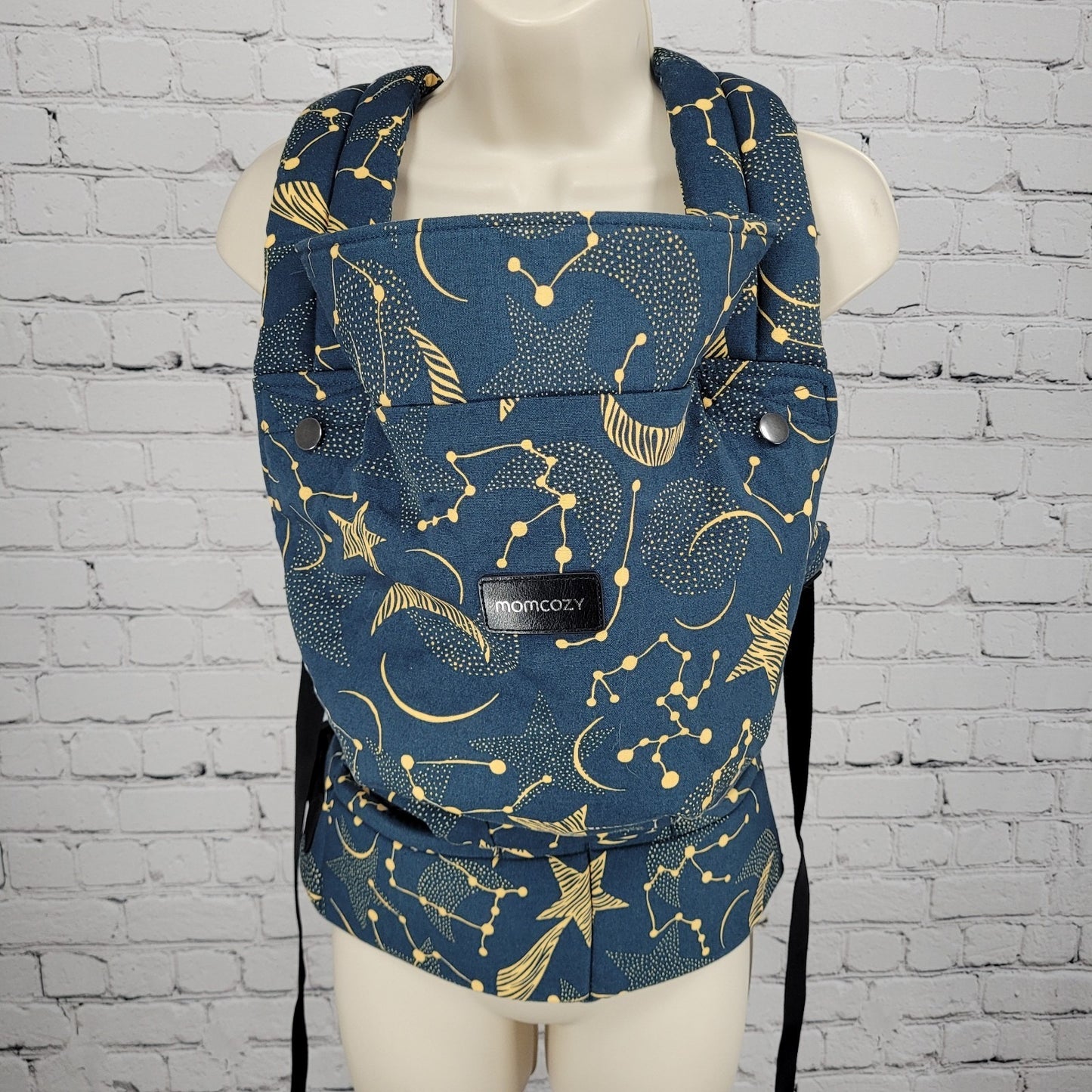 Momcozy Blue Constellation Stars 100% Cotton Adjustable Baby Infant Carrier