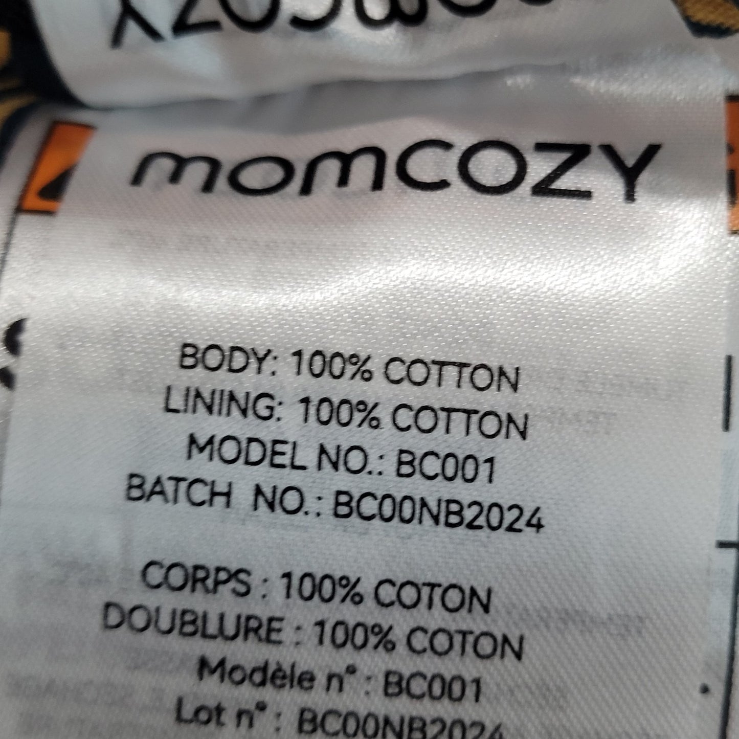 Momcozy Blue Constellation Stars 100% Cotton Adjustable Baby Infant Carrier