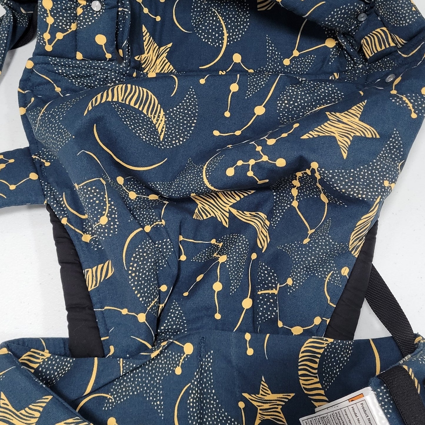 Momcozy Blue Constellation Stars 100% Cotton Adjustable Baby Infant Carrier