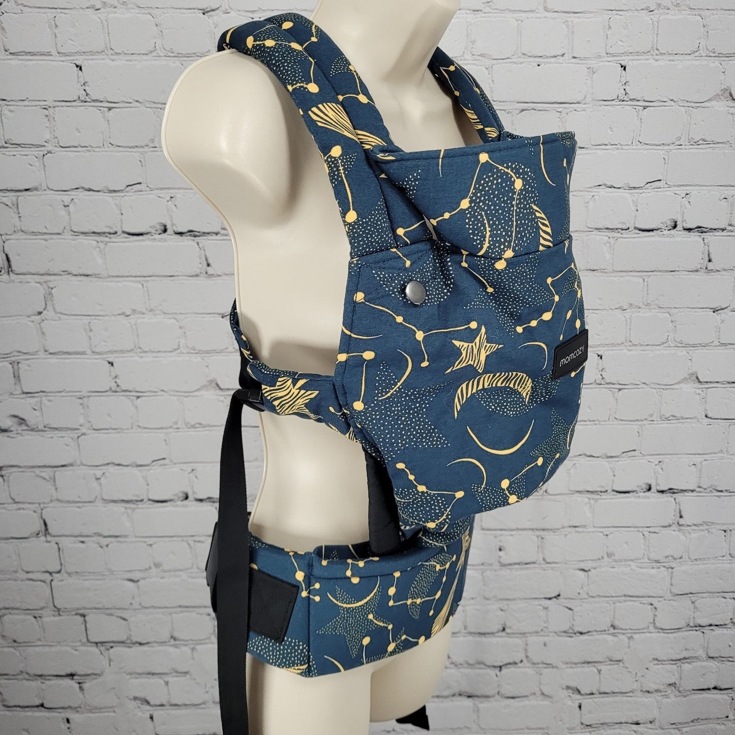 Momcozy Blue Constellation Stars 100% Cotton Adjustable Baby Infant Carrier