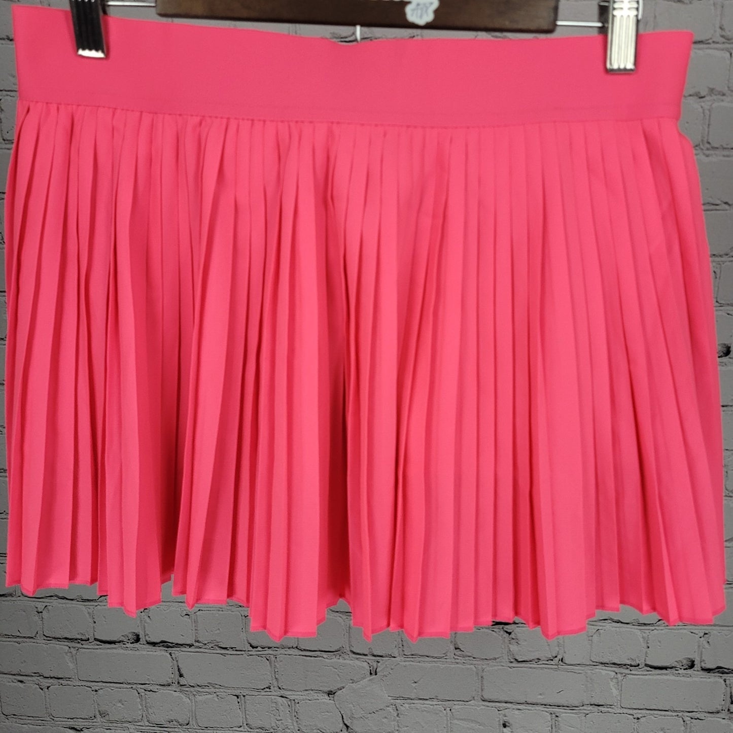 NWD Adidas Pink Club Pleat Tennis Skirt Climacool Built In Shorts Skort Medium M