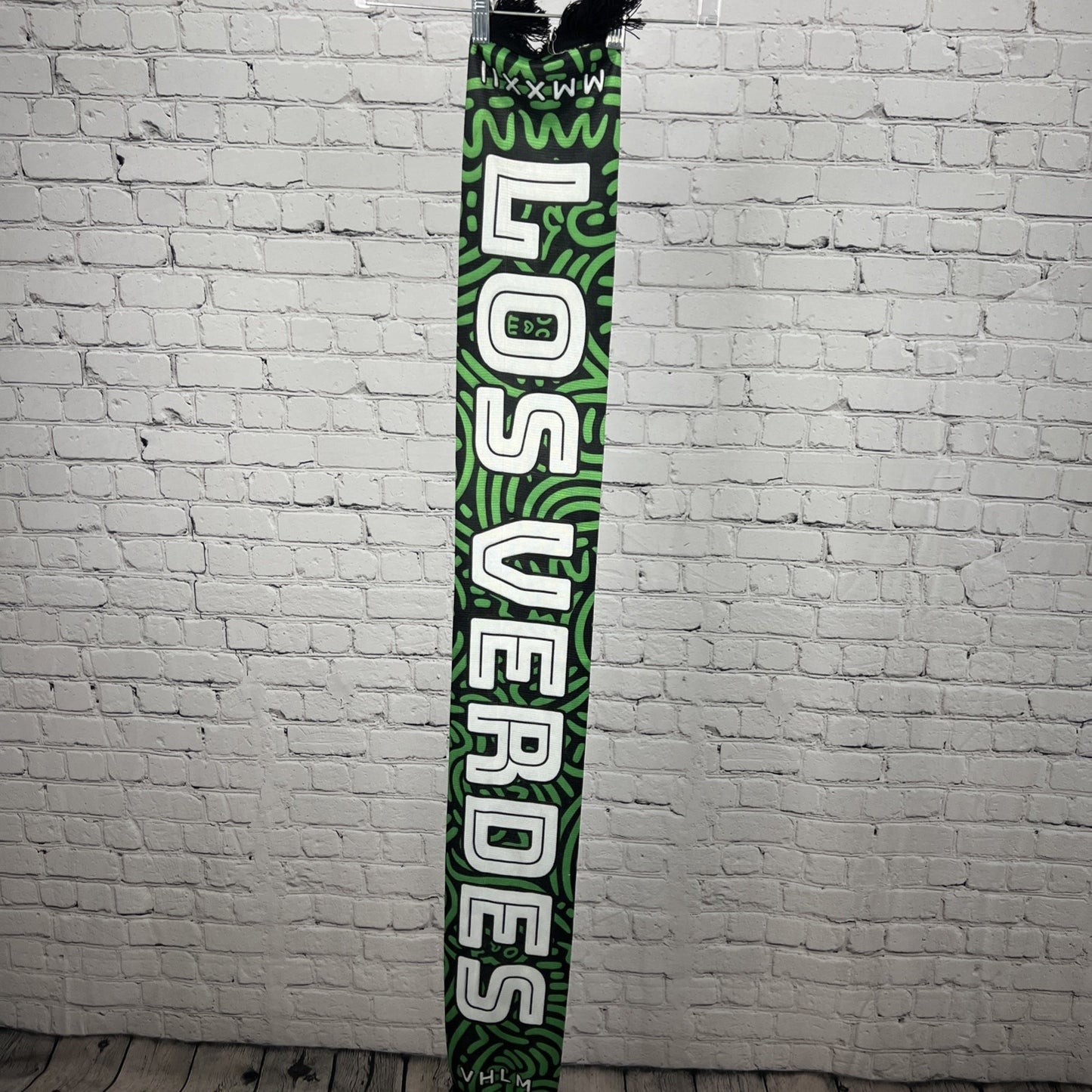 Austin FC Green Black Los Verdes Hasta La Muerte Football MLS Soccer Scarf 54”