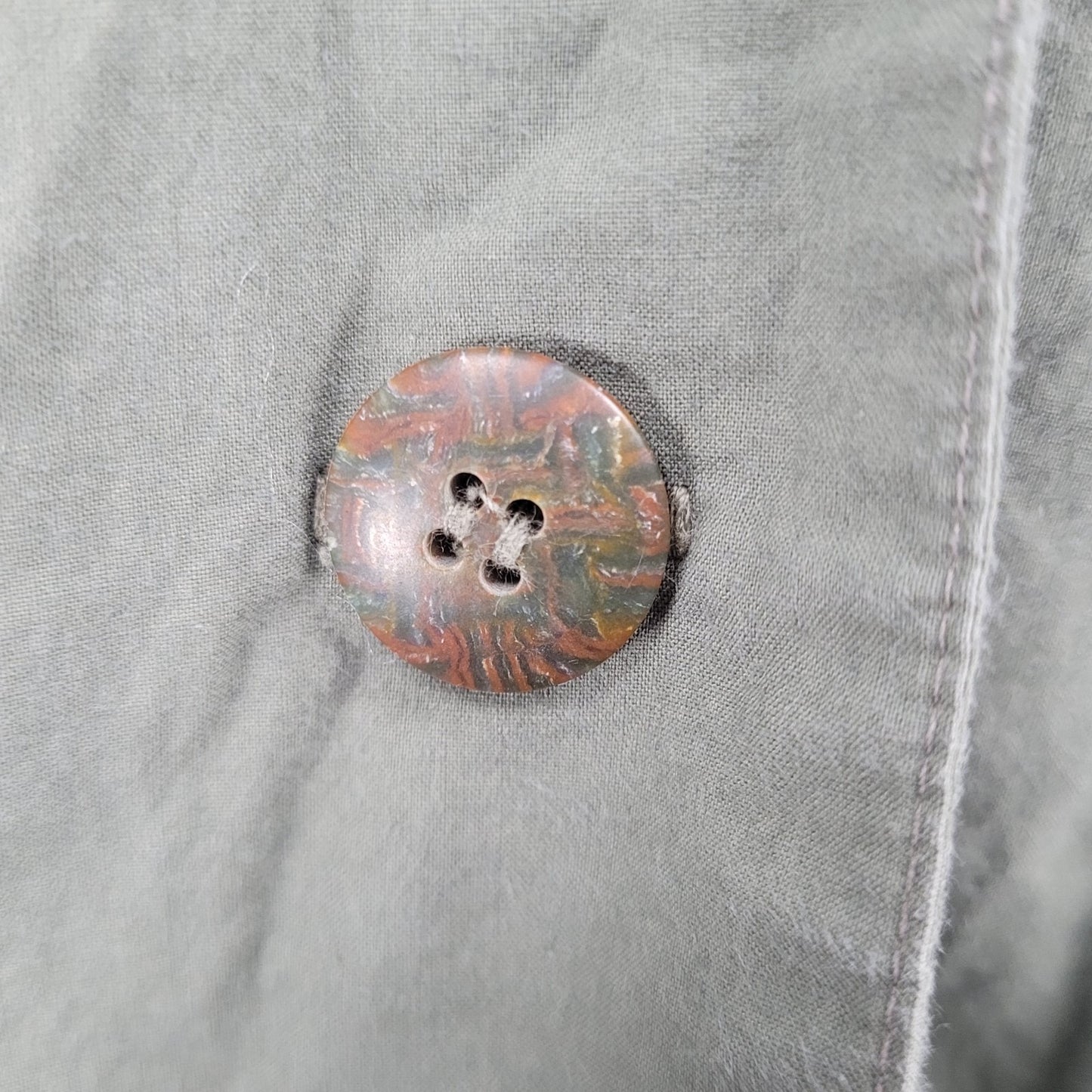 Neiman Marcus Gordon Henderson Green Long Sleeve Drop Waist Shirt Top USA 8