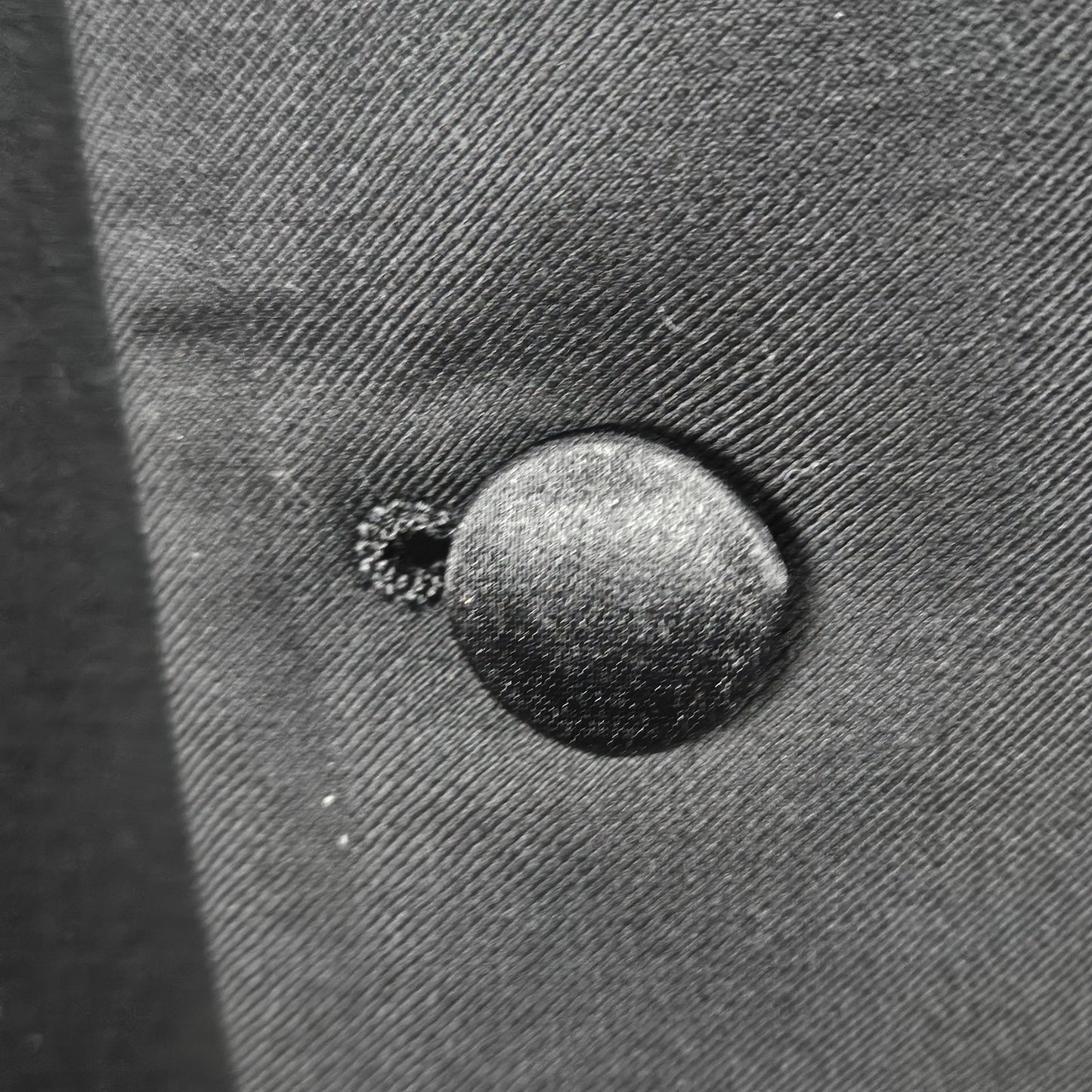 Calvin Klein Black 100% Wool 2 Button Tuxedo Blazer Formal Suit Jacket 52R