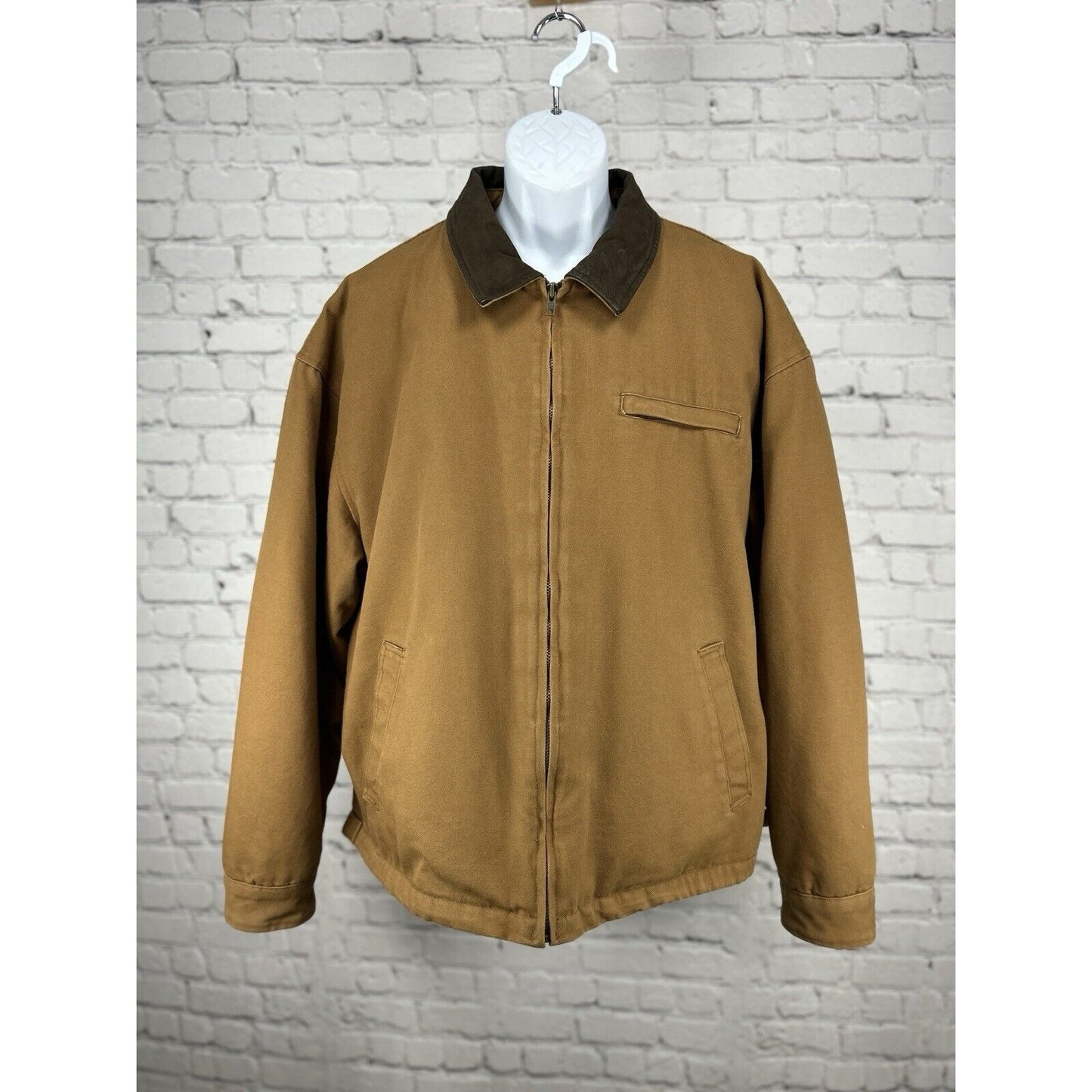 Sig Sauer Brown Cotton Long Sleeve Tactile Lined Heavy Shooting Jacket Size XXL