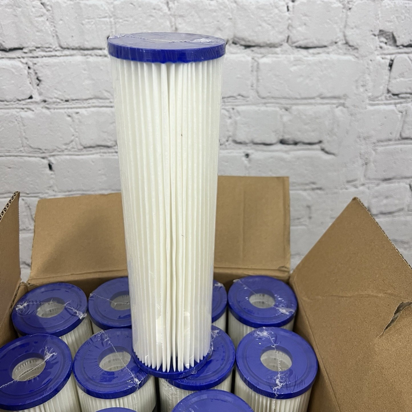 SpiroPure SP-R20 10x2.5 Non-Woven Pleated Polyester Sediment Filters 24 Pack