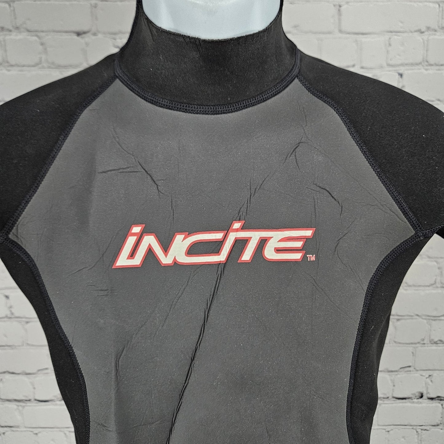 Incite Cabela's Black 2:2 Aqualite Short Sleeve Shorty Springsuit Wetsuit Large
