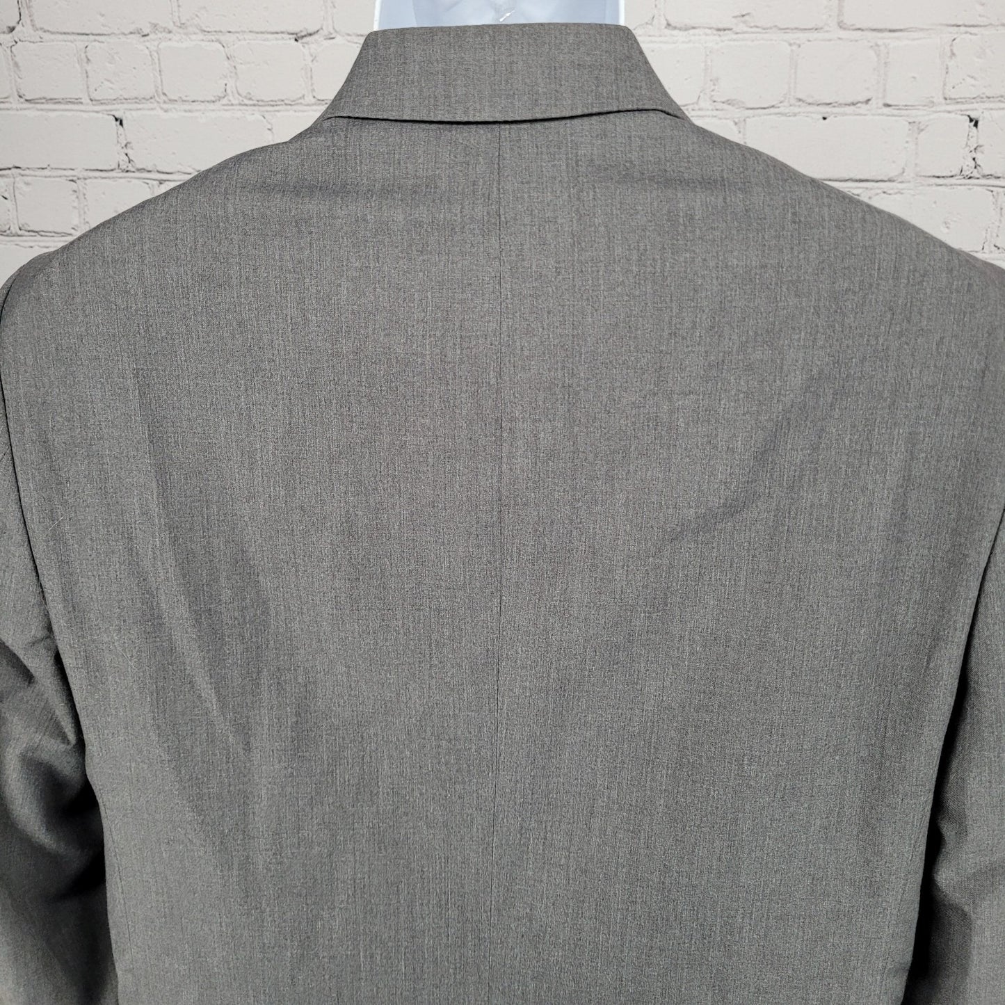 Calvin Klein Grey Slim Fit 2 Button Vented Notch Blazer Sport Coat Large L