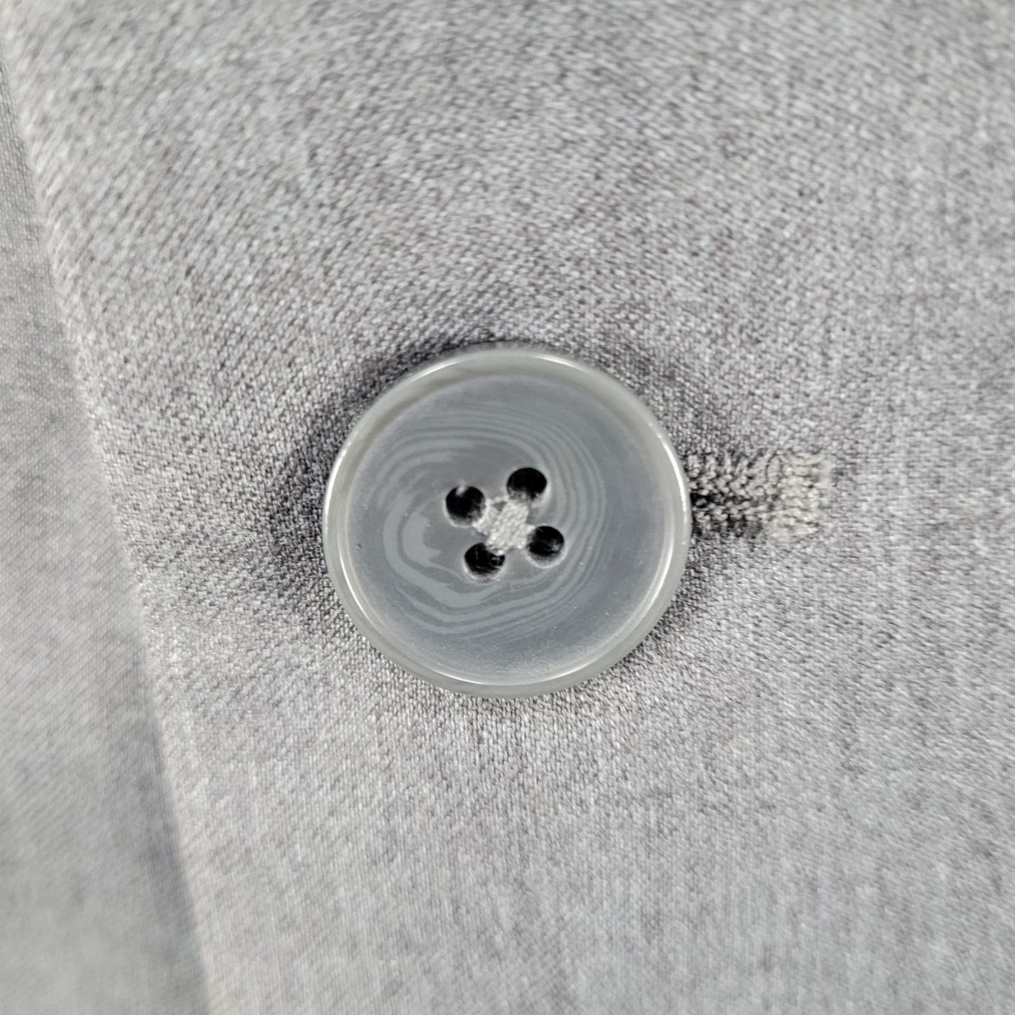 Calvin Klein Grey Slim Fit 2 Button Vented Notch Blazer Sport Coat Large L