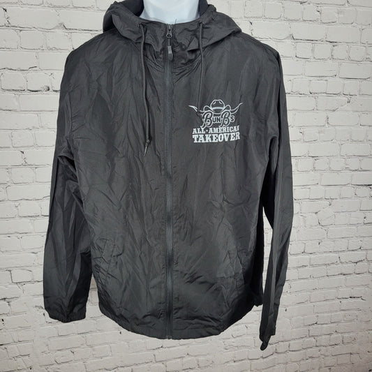 Bun B's All American Takeover Hooded Windbreaker Independent Size Medium M