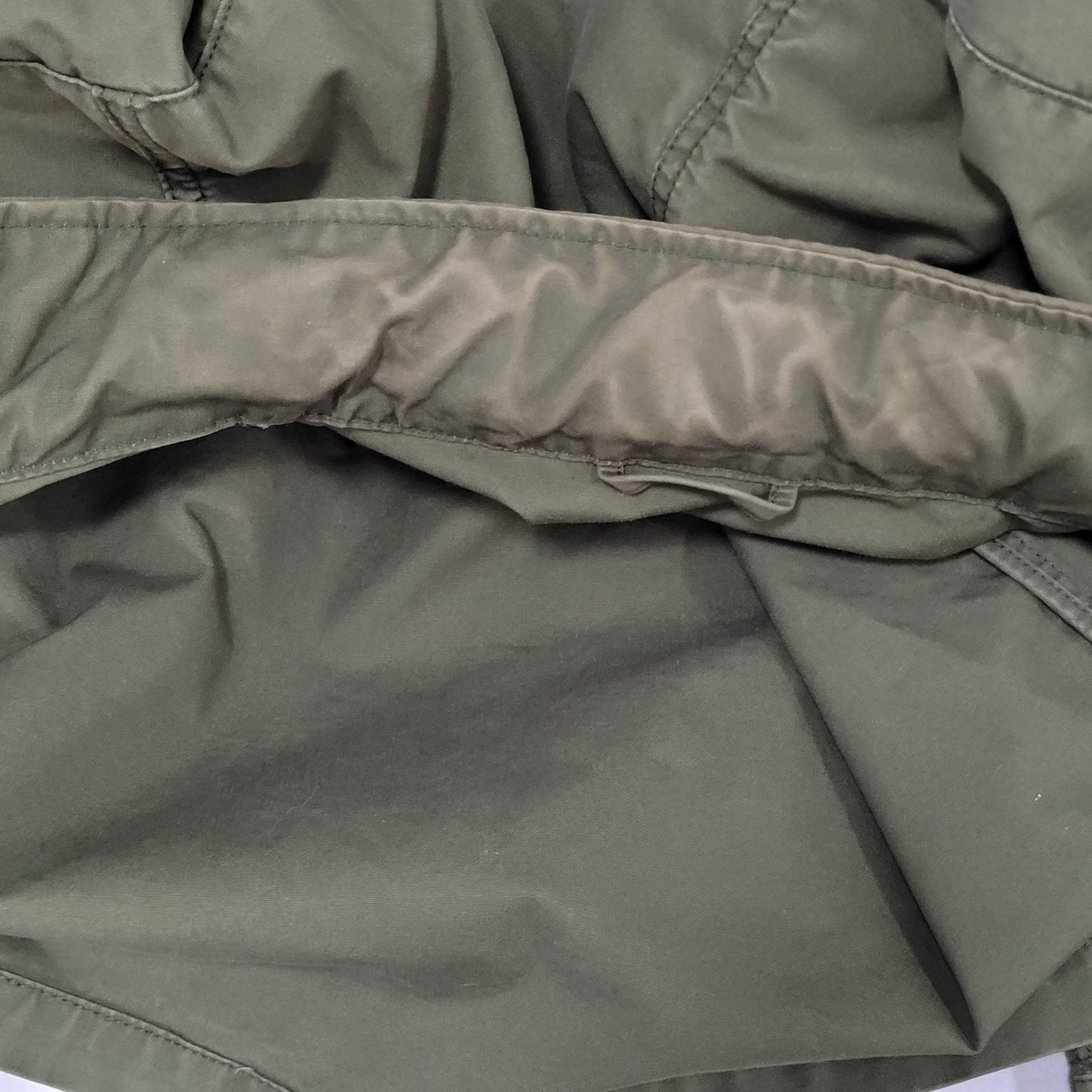 Country Road Green Cotton Canvas Military Utility Full Zip Jacket Australia S