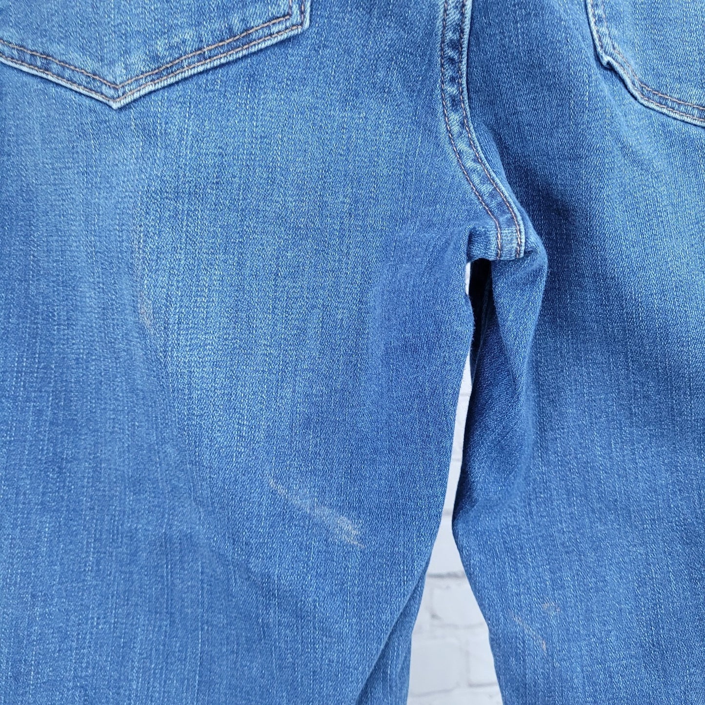 Madewell Blue Denim 10" Roadtripper Medium Wash Skinny Jeans 30 (31x29)