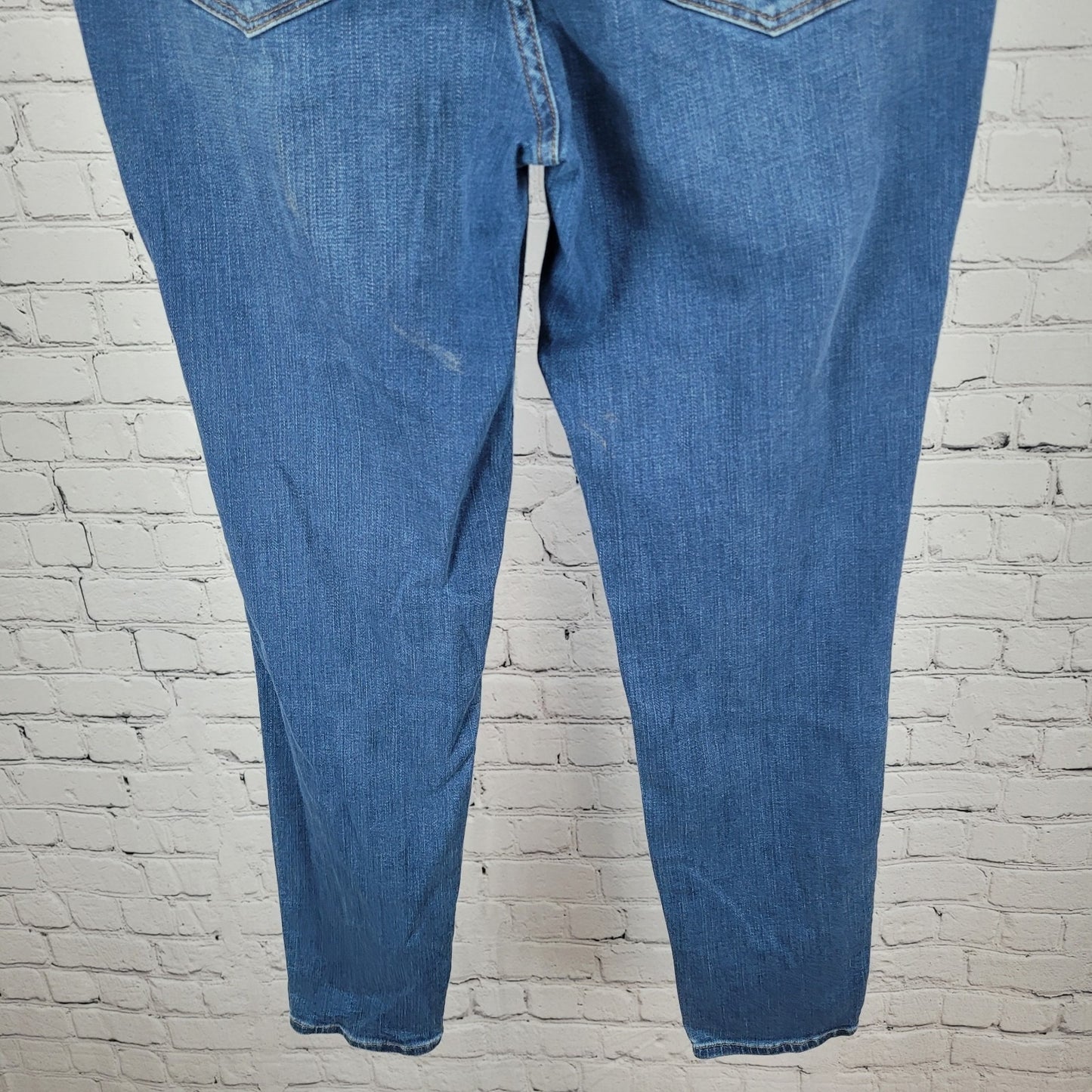 Madewell Blue Denim 10" Roadtripper Medium Wash Skinny Jeans 30 (31x29)