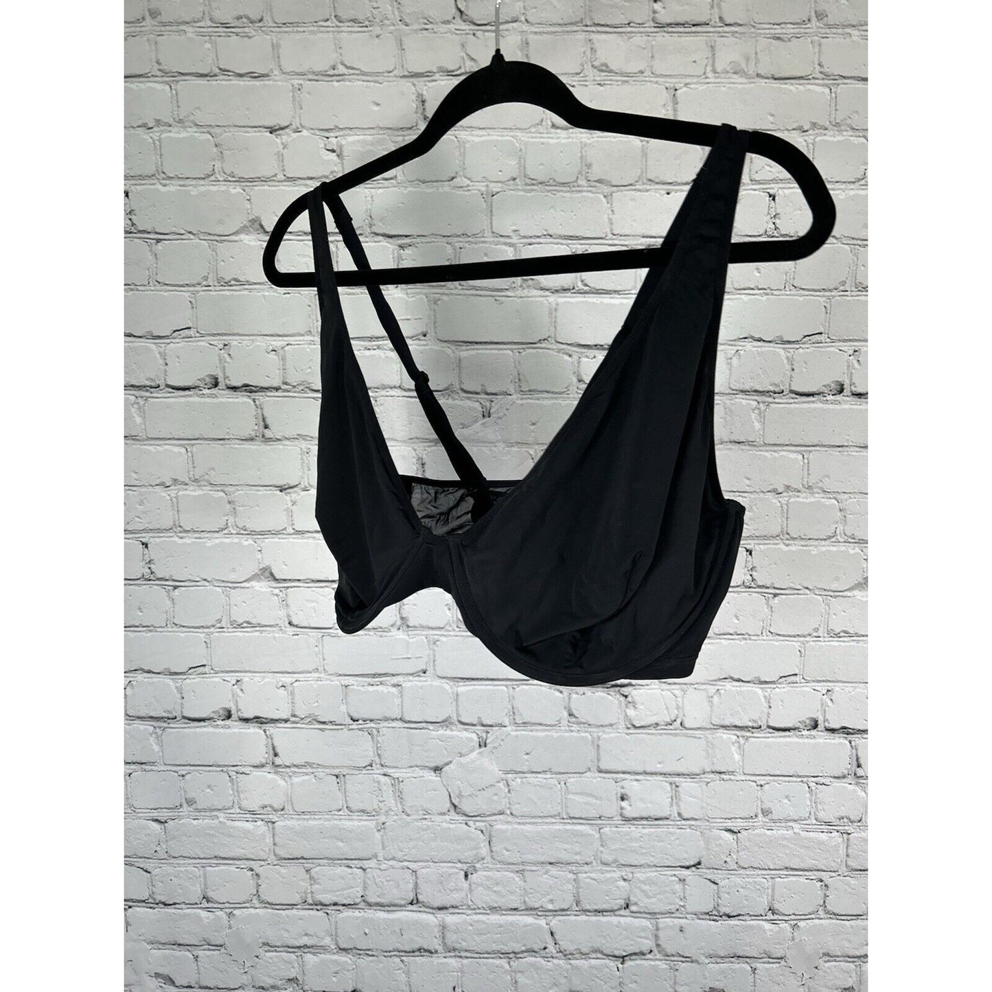 Parade Underwire Lightly Lined Convertible Straps Black Bra Women’s 44G