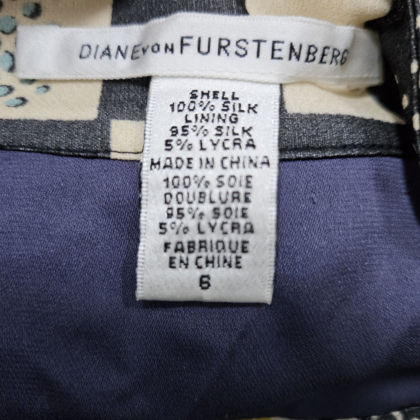 Diane Von Furstenberg Multicolor 100% Silk Geometric Tiered Ruffle Mini Skirt 6