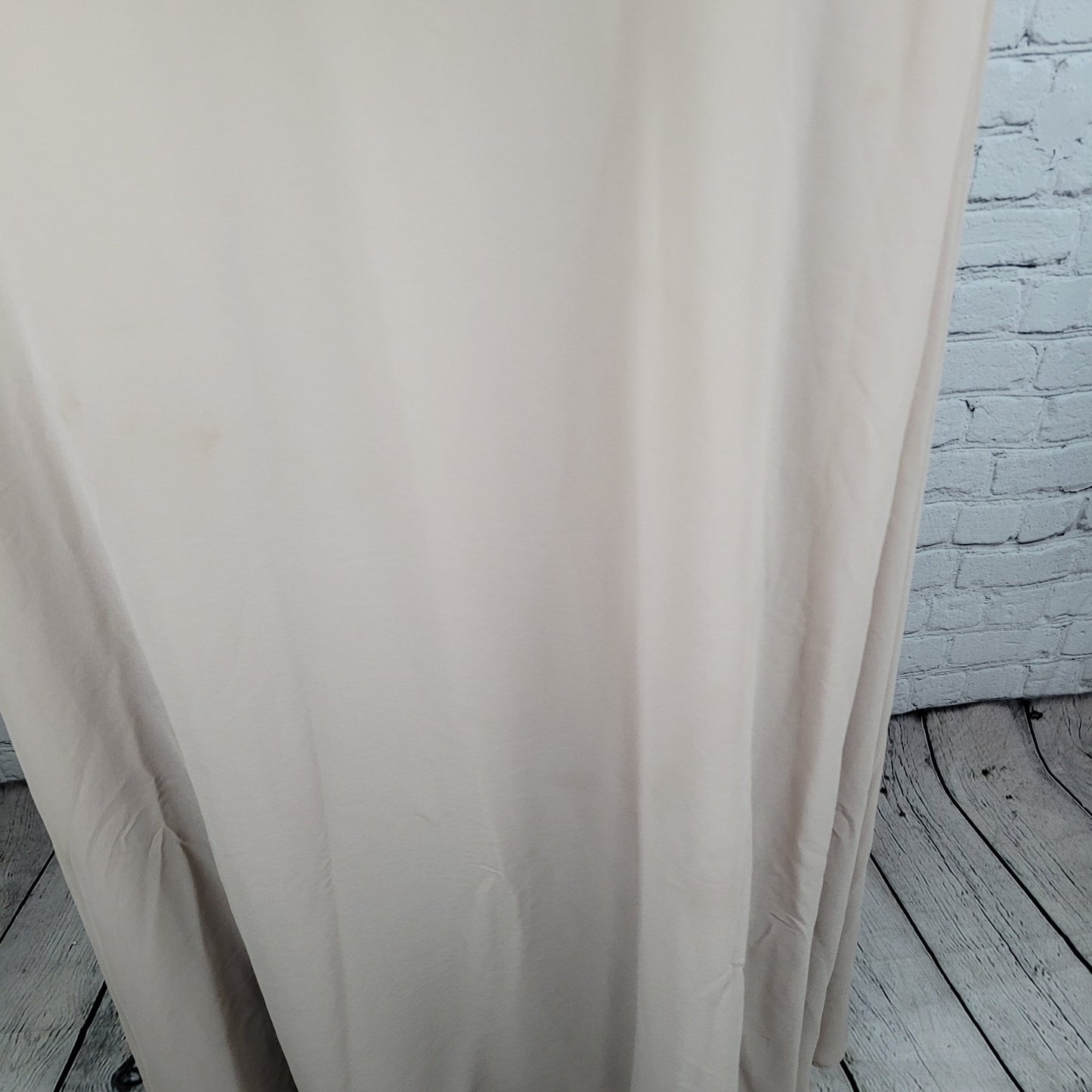Show Me Your MuMu Beige Chiffon Empire Waist Maxi Dress USA Made Size Medium M