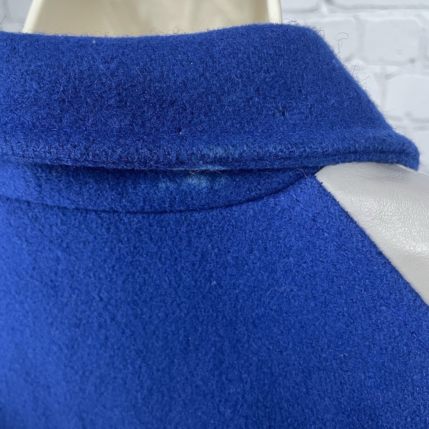 Tejas Manufacturing Blue Wool Varsity Letterman Jacket USA Timberlake Medium M