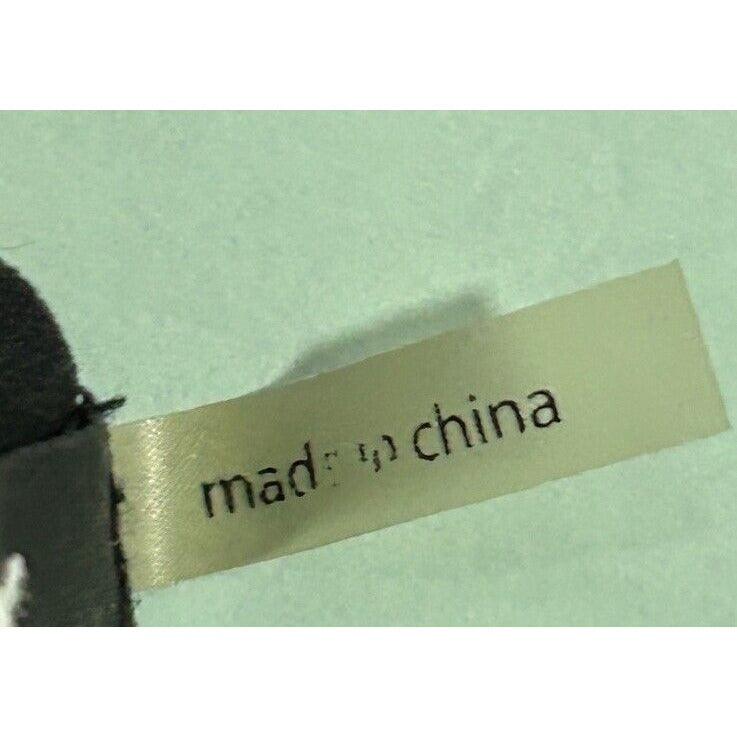 Ellen Tracy Black 100% Silk High Neck Side Zip Layered Dress Size Small S