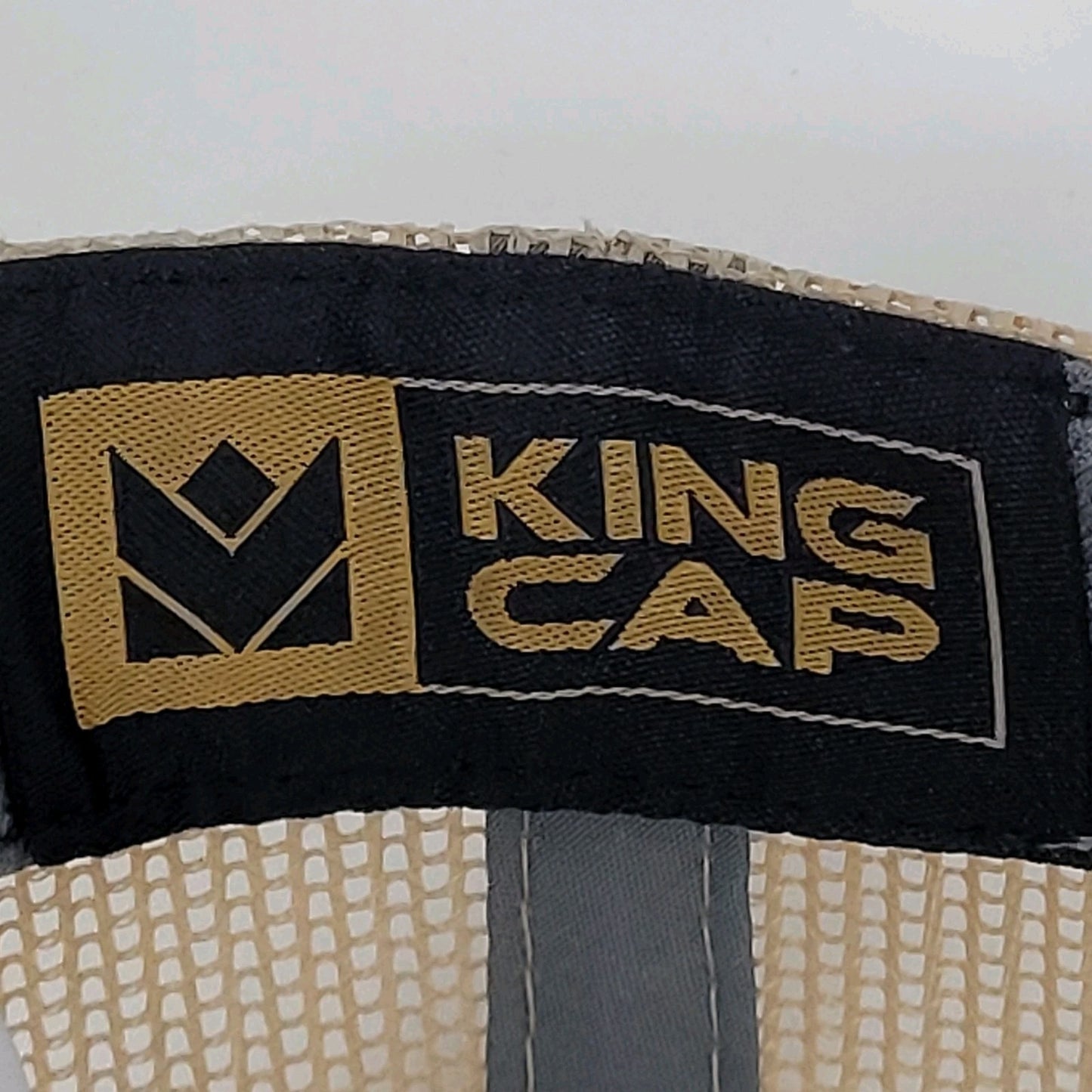 NWD Studio 3 King Cap Tan Classics Adjustable Recycled Materials Trucker Hat O/S