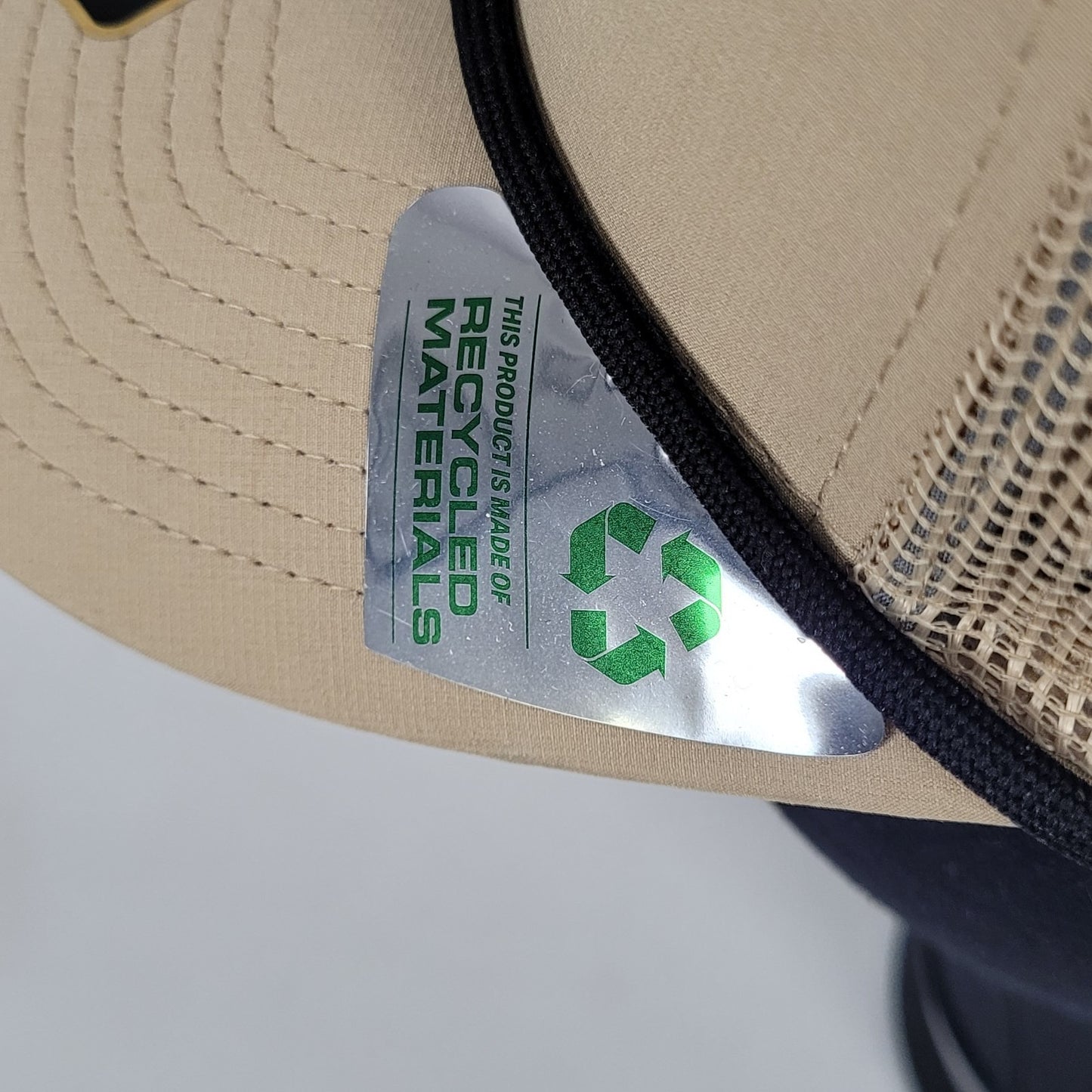 NWD Studio 3 King Cap Tan Classics Adjustable Recycled Materials Trucker Hat O/S