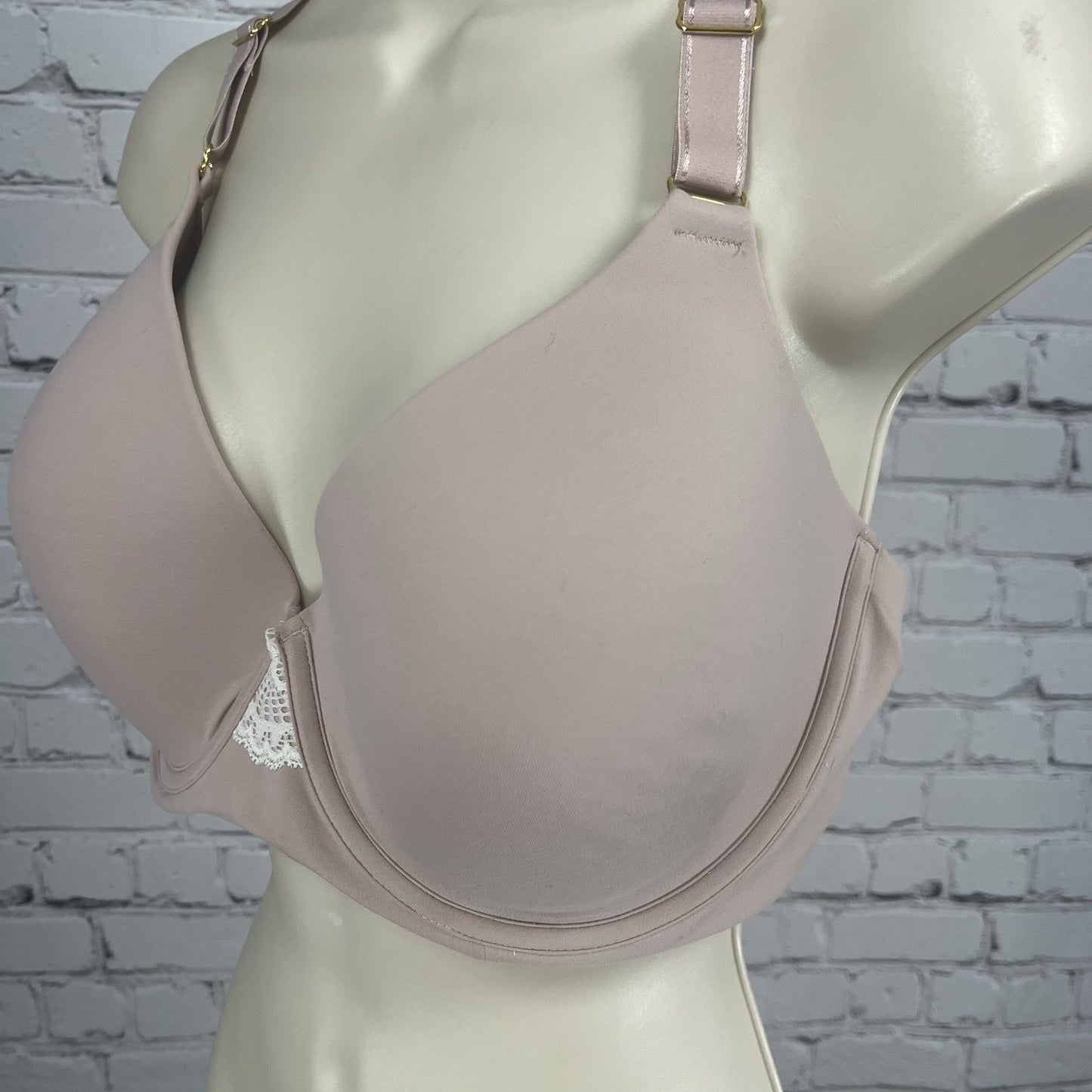 NWT Soma Adobe Rose Embraceable Full Coverage Lace Racerback Underwire Bra 38DDD