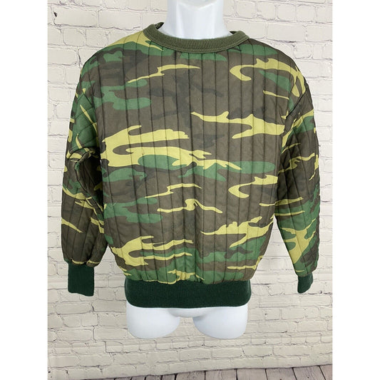 VTG Sports Afield 80’s Camp Pullover Jacket Sweatshirt Work Streetwear Men’s M