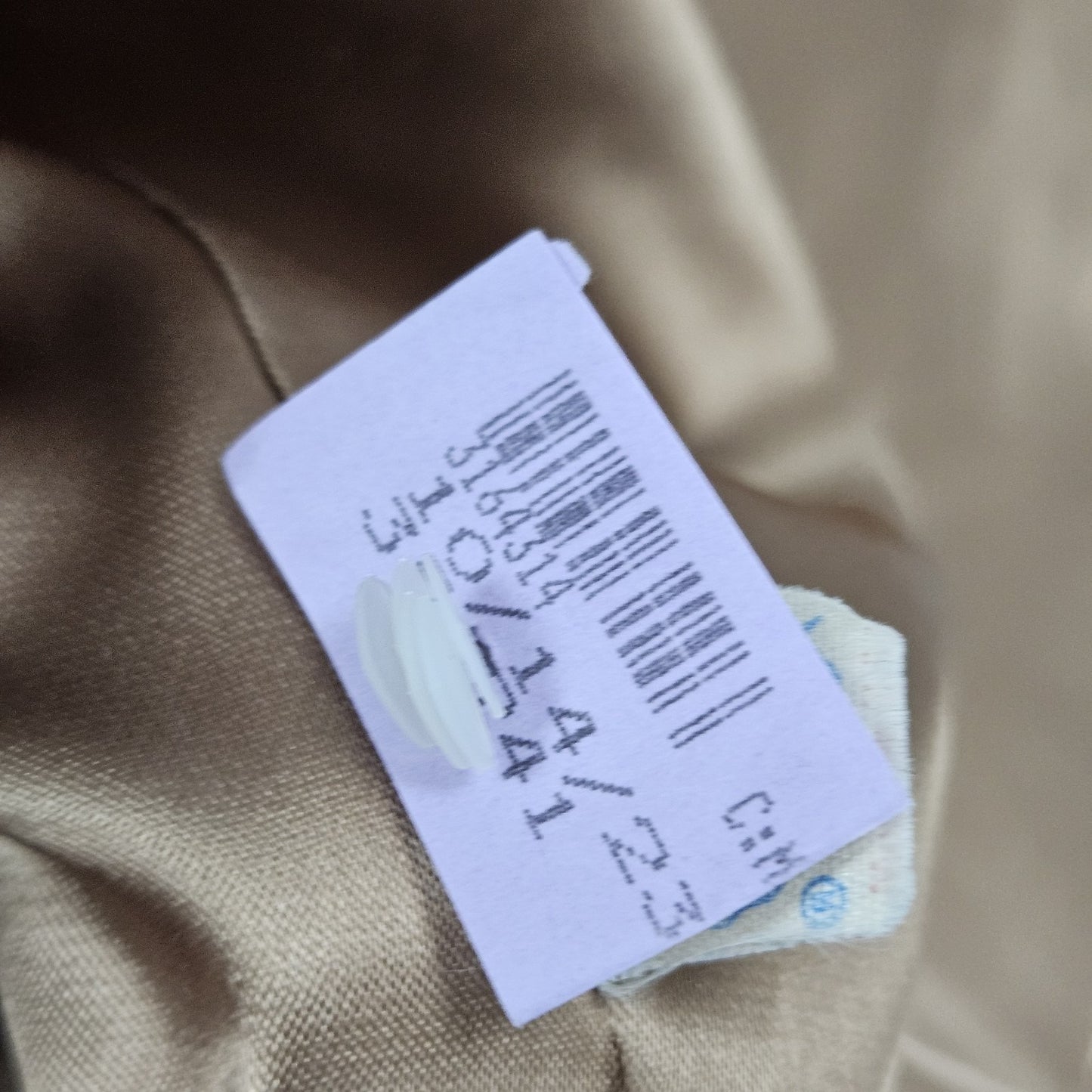 VTG Regency Bergdorf Goodman Tan 100% Pure Camel Hair Pea Coat USA 8