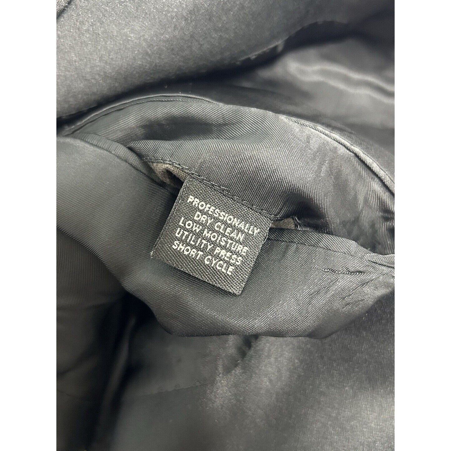 Jos A Bank Black 100% Wool Single Button Notch Tuxedo Suit Jacket Men’s 42R