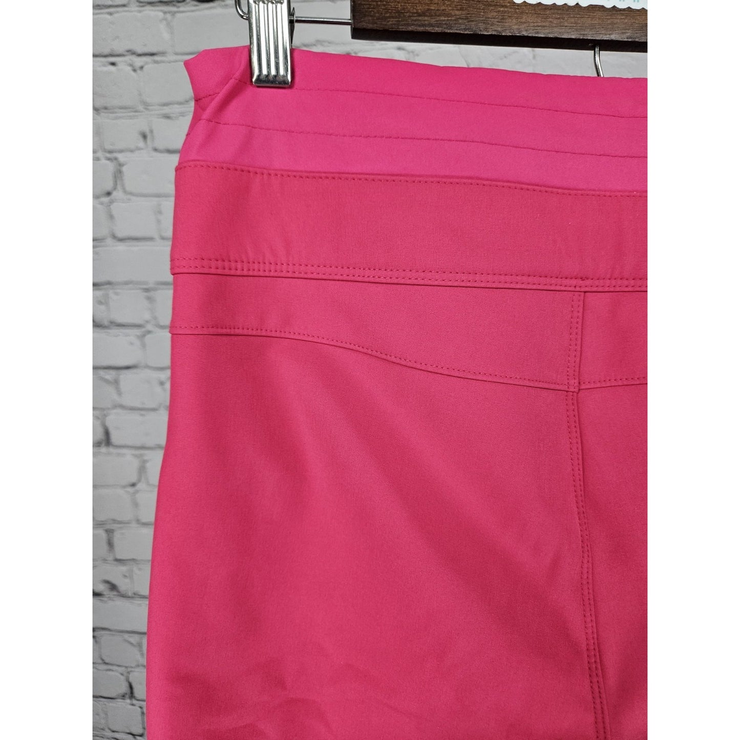 Obermeyer Pink Adjustable Waist Fleece Lined Snow Ski Pants Teen XL 18 (28x30)