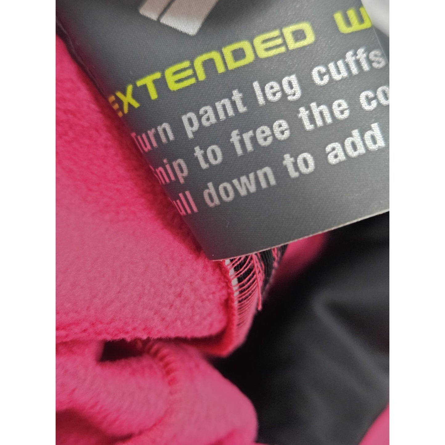 Obermeyer Pink Adjustable Waist Fleece Lined Snow Ski Pants Teen XL 18 (28x30)
