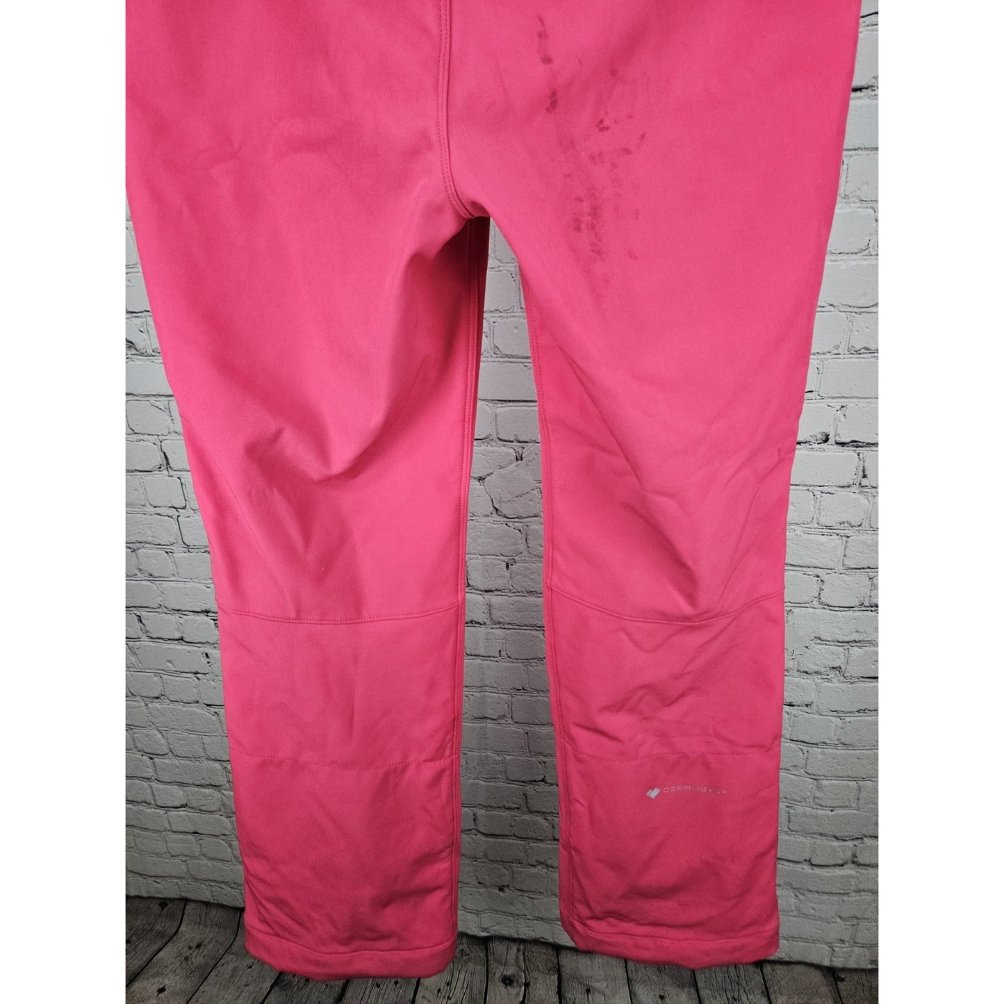 Obermeyer Pink Adjustable Waist Fleece Lined Snow Ski Pants Teen XL 18 (28x30)