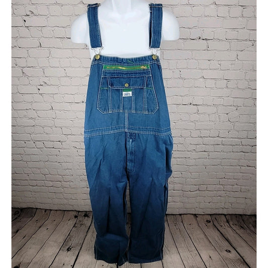 Liberty Blue Denim 100% Cotton Workwear Bib Carpenter Overalls 48x32 (48x29)